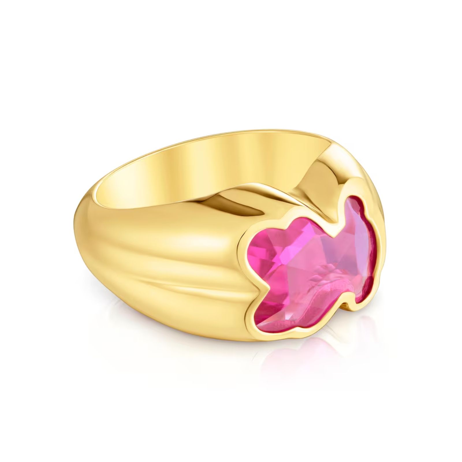 ANILLO BAÑO DE ORO 18KT ICON COLOR LGG - 2
