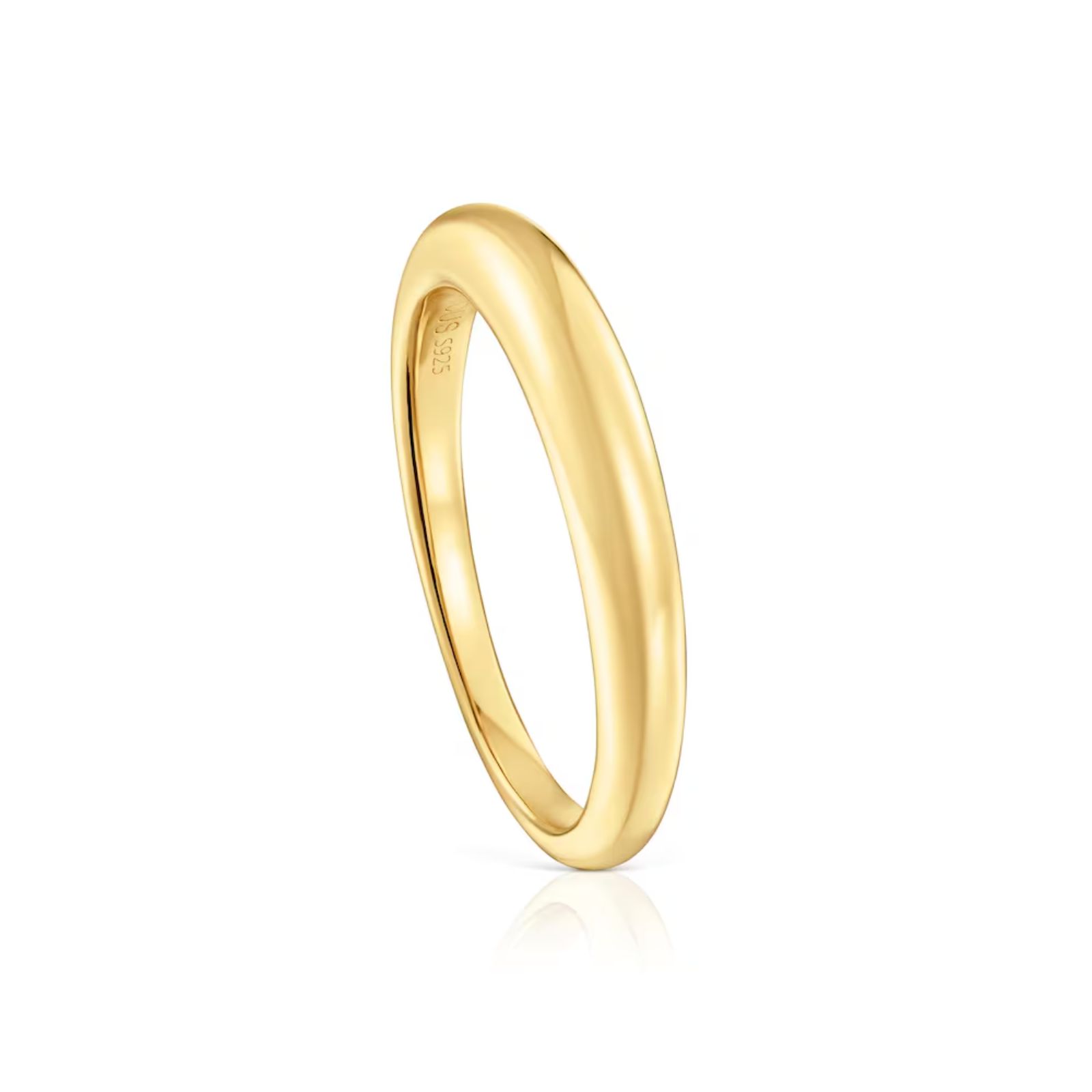 ANILLO BAÑO ORO 18KT TOUS MOTIVOS TALLA 14 - 1