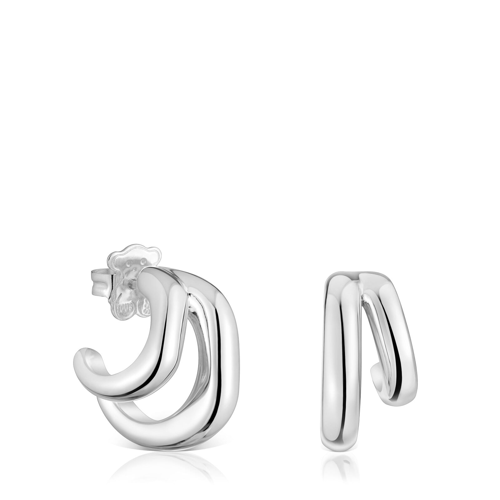 ARETE CRIOLLAS TOUS MUJER DE PLATA 1ªLEY 19MM - 1