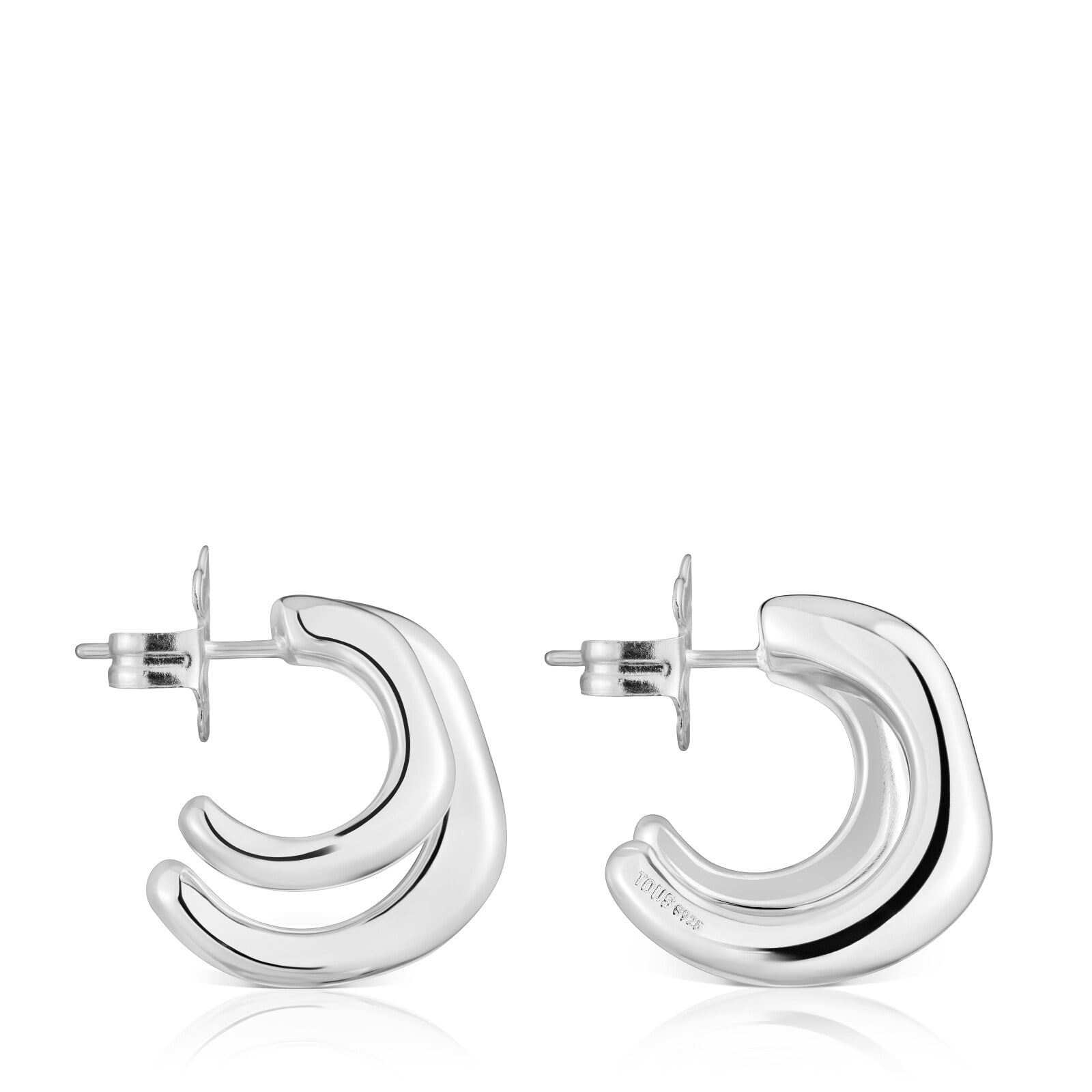 ARETE CRIOLLAS TOUS MUJER DE PLATA 1ªLEY 19MM - 2