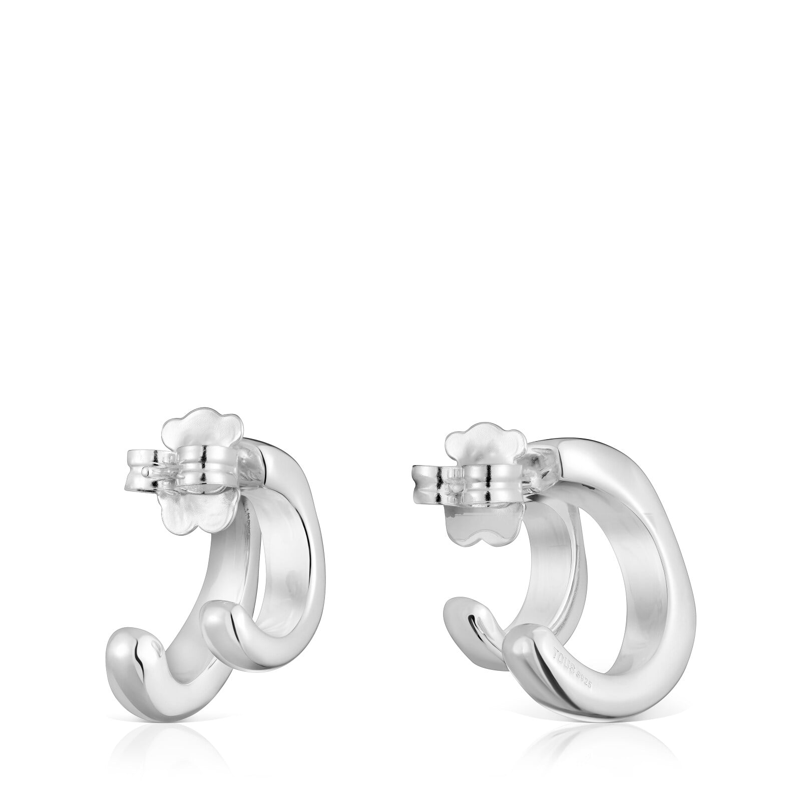 ARETE CRIOLLAS TOUS MUJER DE PLATA 1ªLEY 19MM - 3