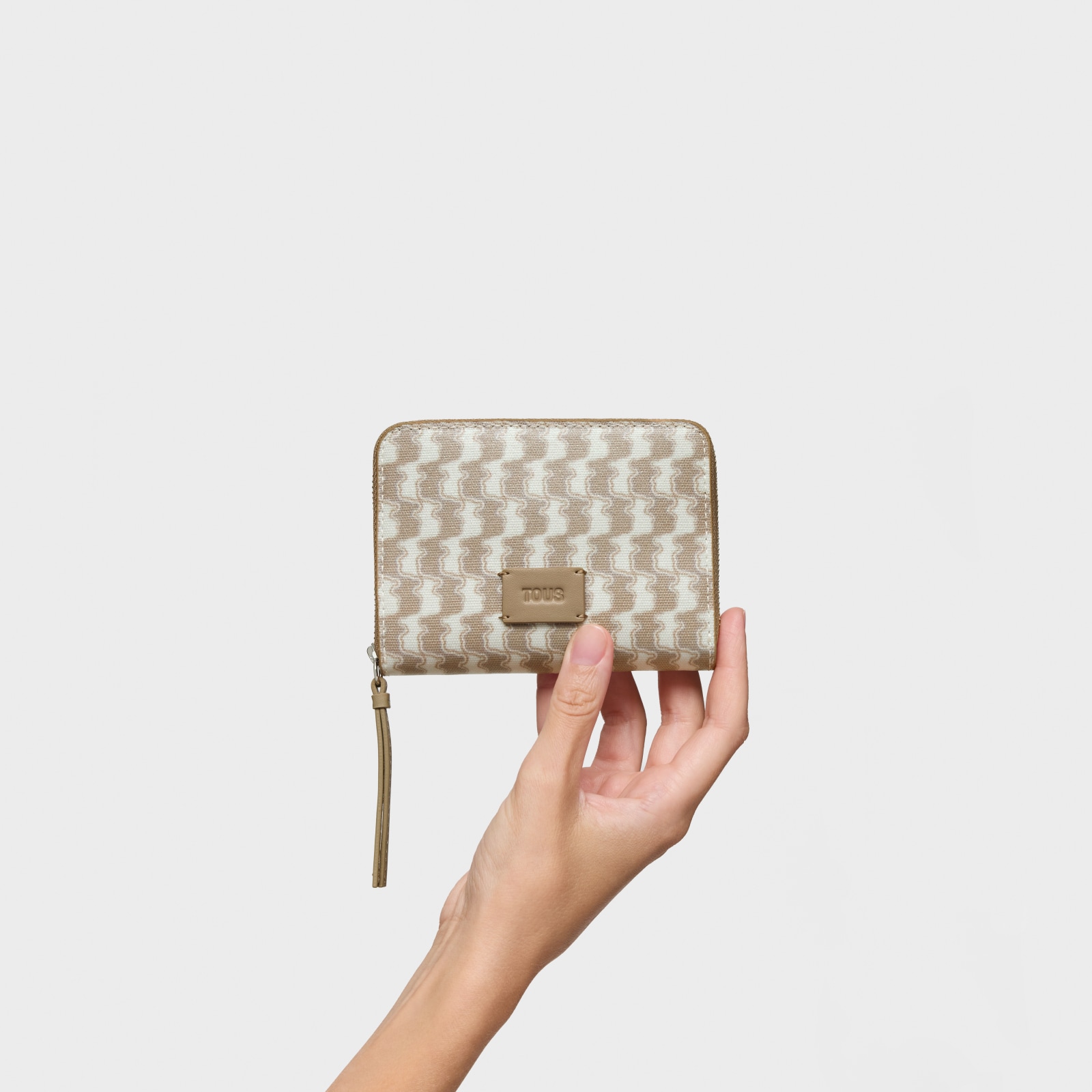 BILLETERA M. TOUS DOUBLE-WAY BEAR BEIGE - 4