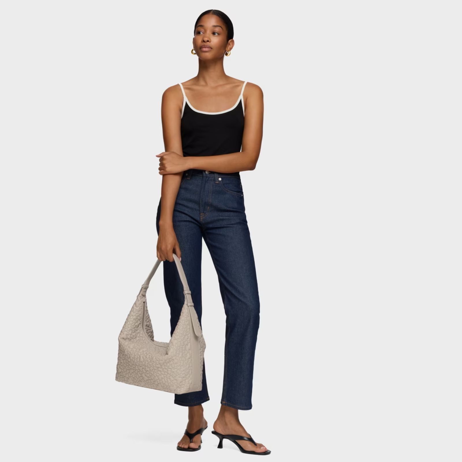 BOLSO HOBO GRANDE PUFFY BEAR TOPO - 4
