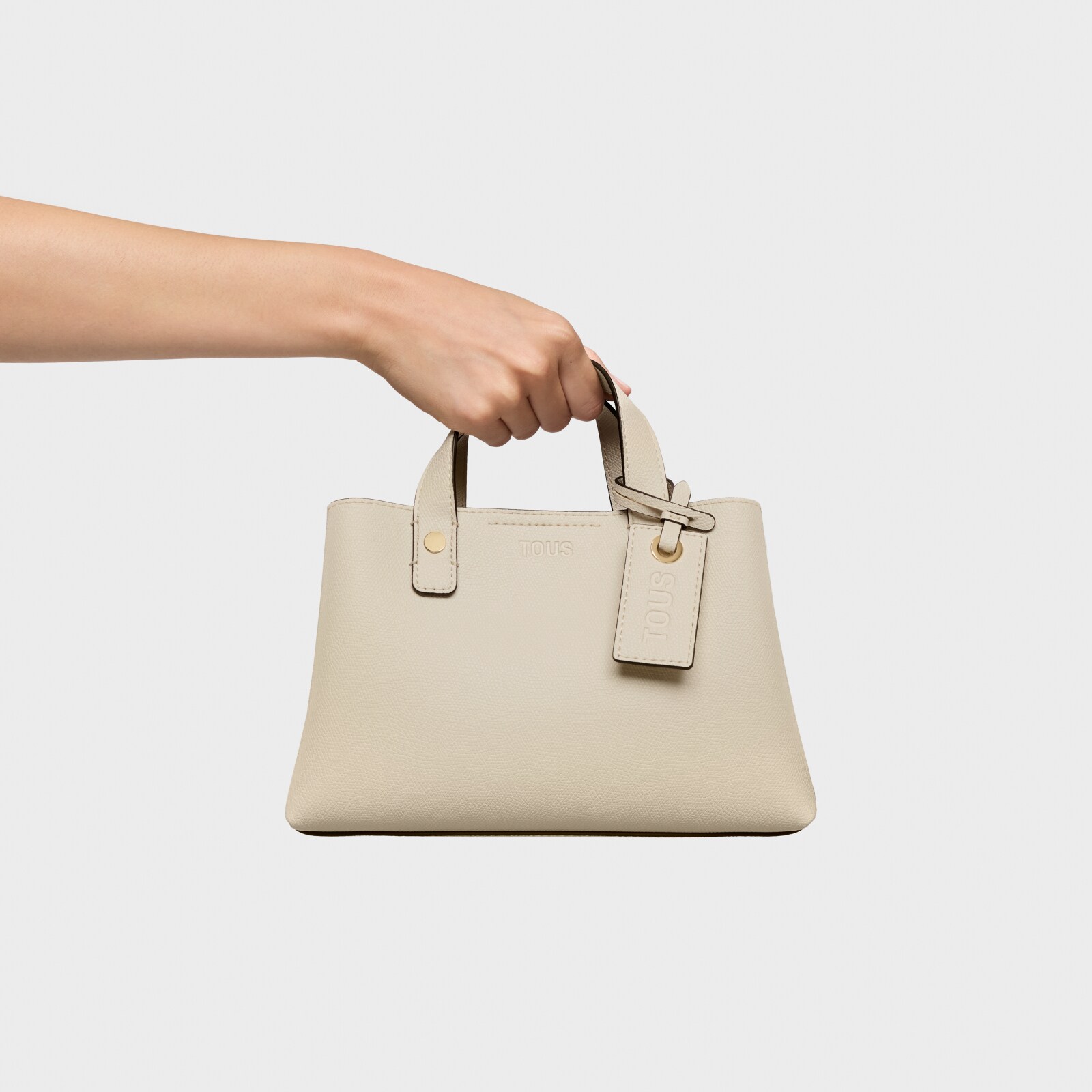 BOLSO CITY S. TOUS MUJER THE BOLSO CITY BOW BEIGE - 7