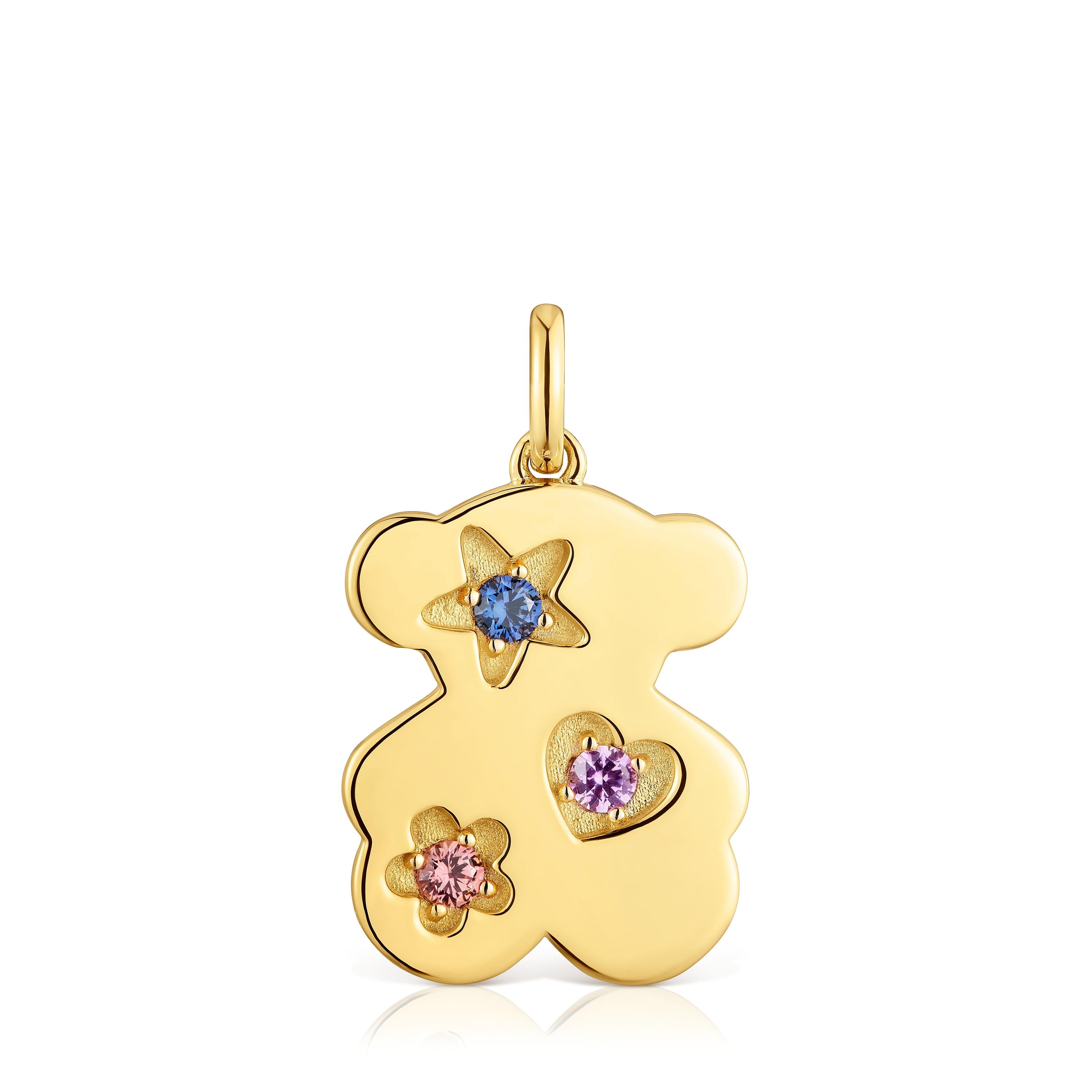 COLGANTE PLATA 1ªLEY BAÑO BEAR LGG 3 GEM - 1