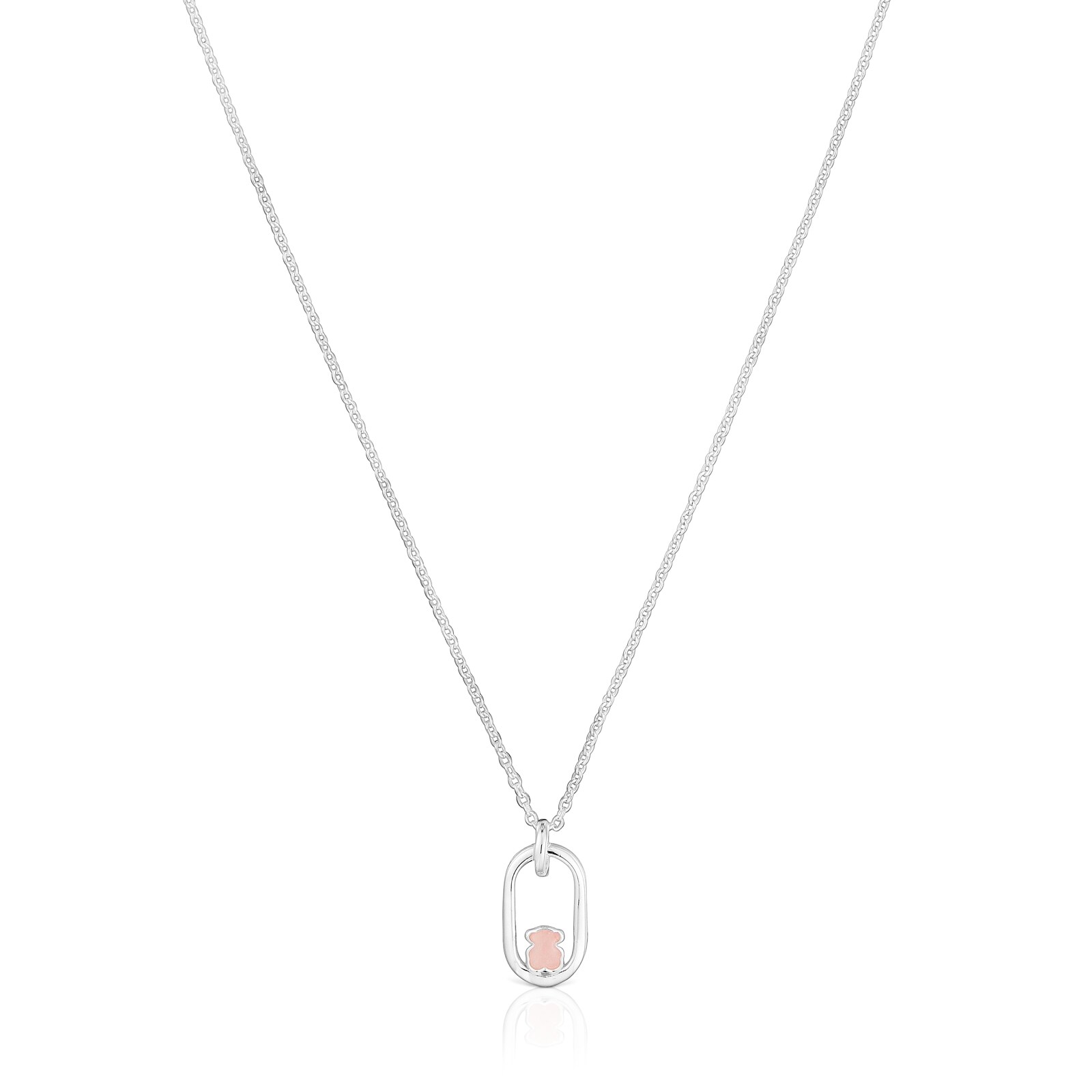 COLLAR COLGANTE DE PLATA 15MM GEMA - 1