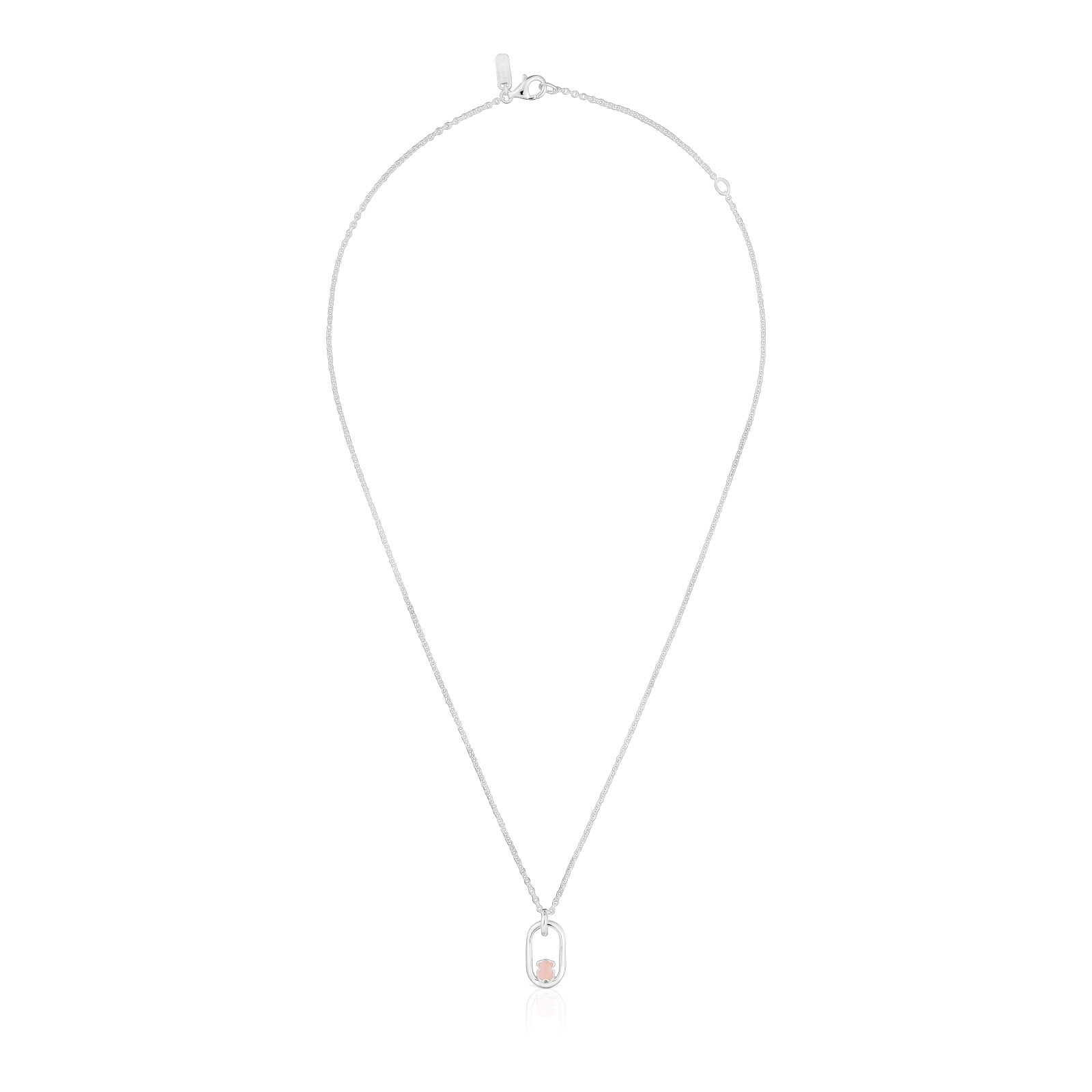 COLLAR COLGANTE DE PLATA 15MM GEMA - 2