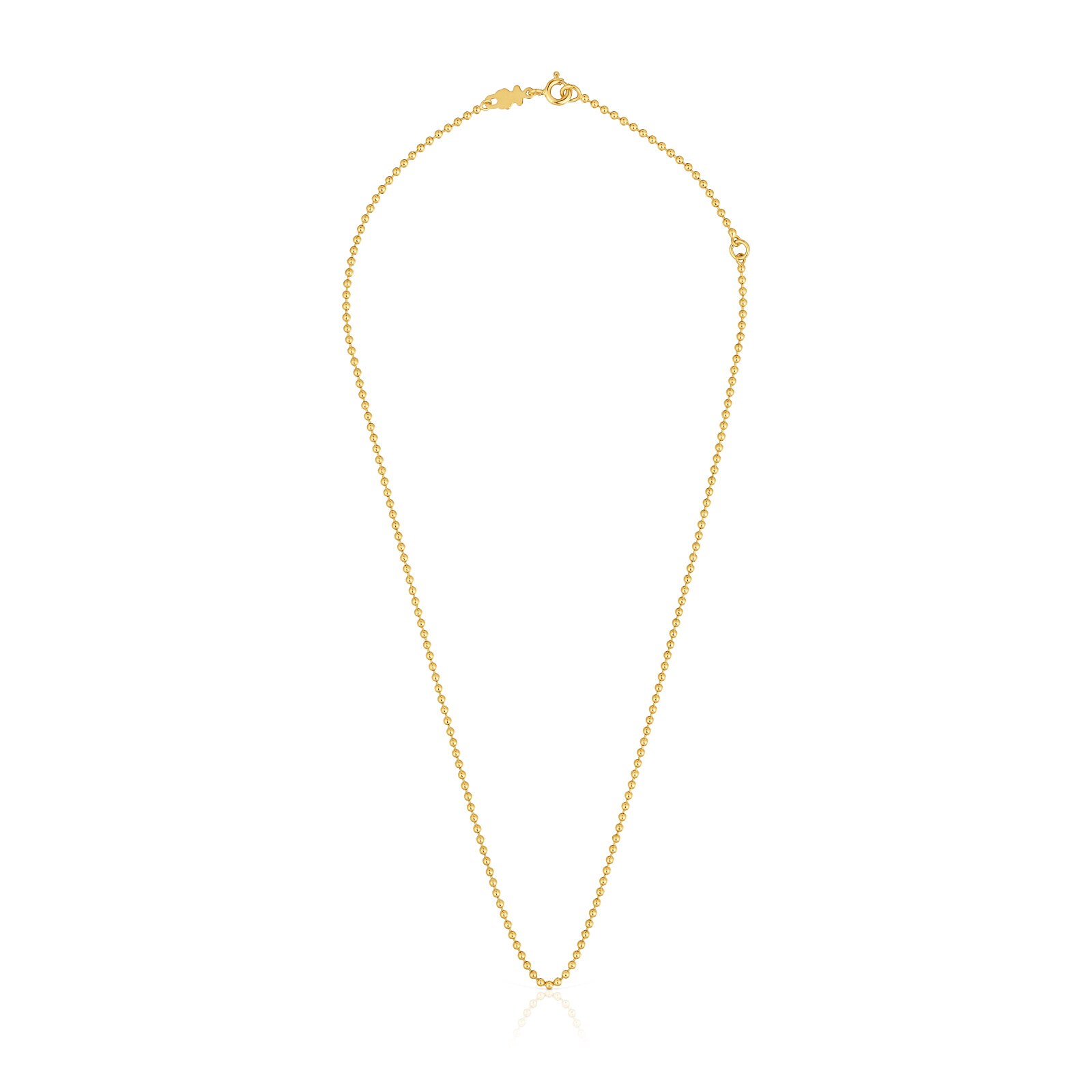 COLLAR TOUS CON BAÑO DE ORO 18 K - 2