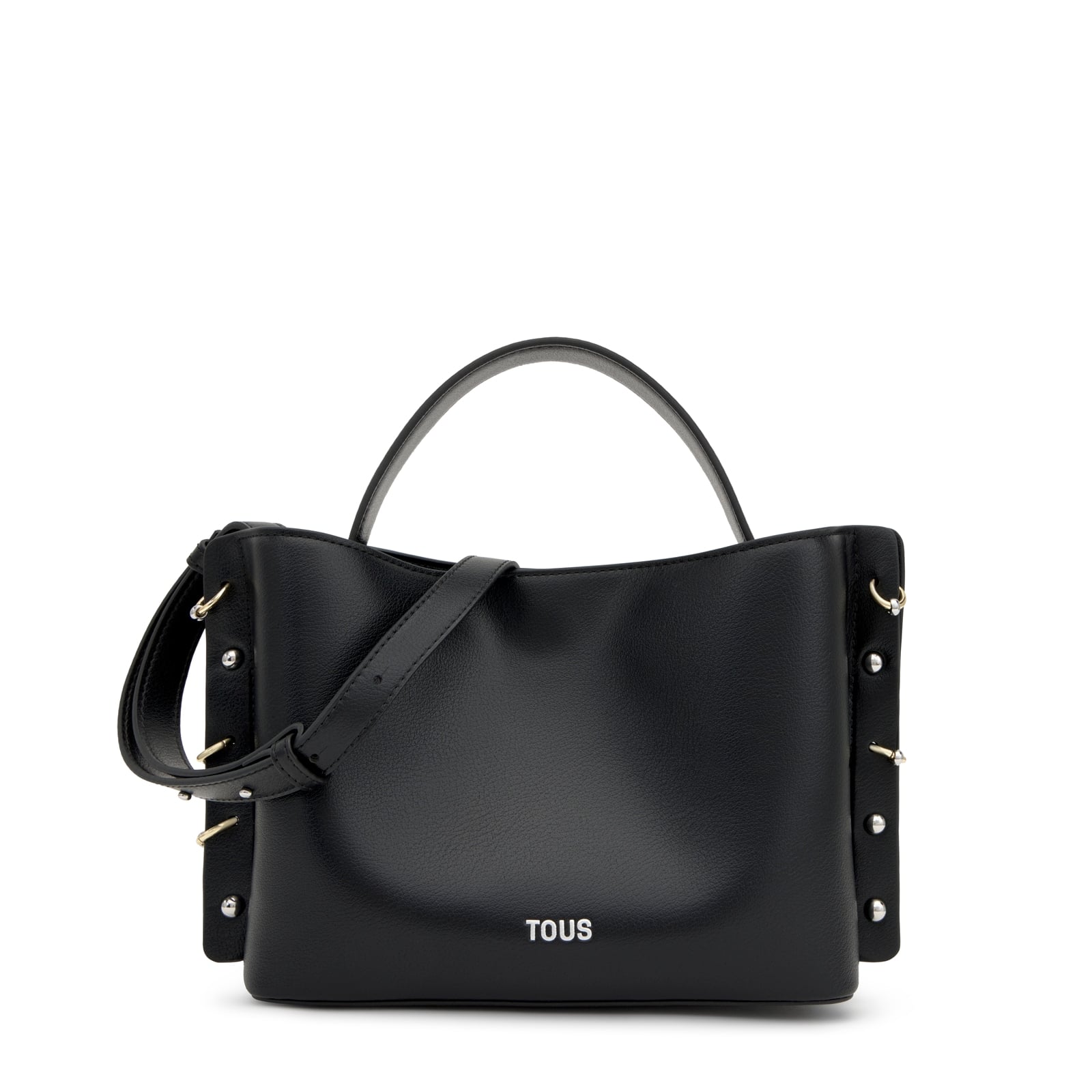 BOLSO MEDIANO TOUS JEWELRY STUDS NEGRO - 1