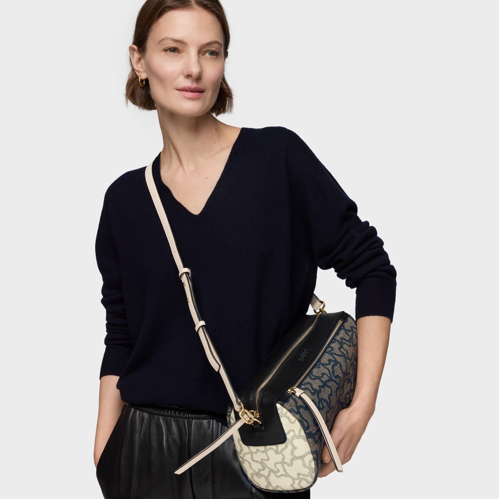 BOLSO MEDIANO NEGRO TOUS KAOS ICON - 5