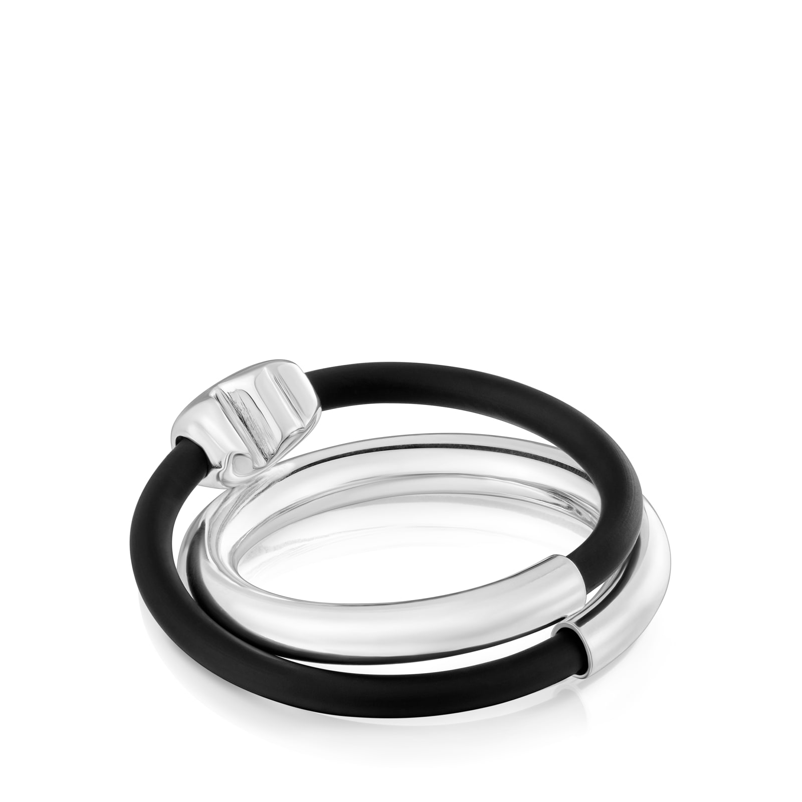 ANILLO DE PLATA OSO 1RA LEY BOLD MOTIF T14 - 3