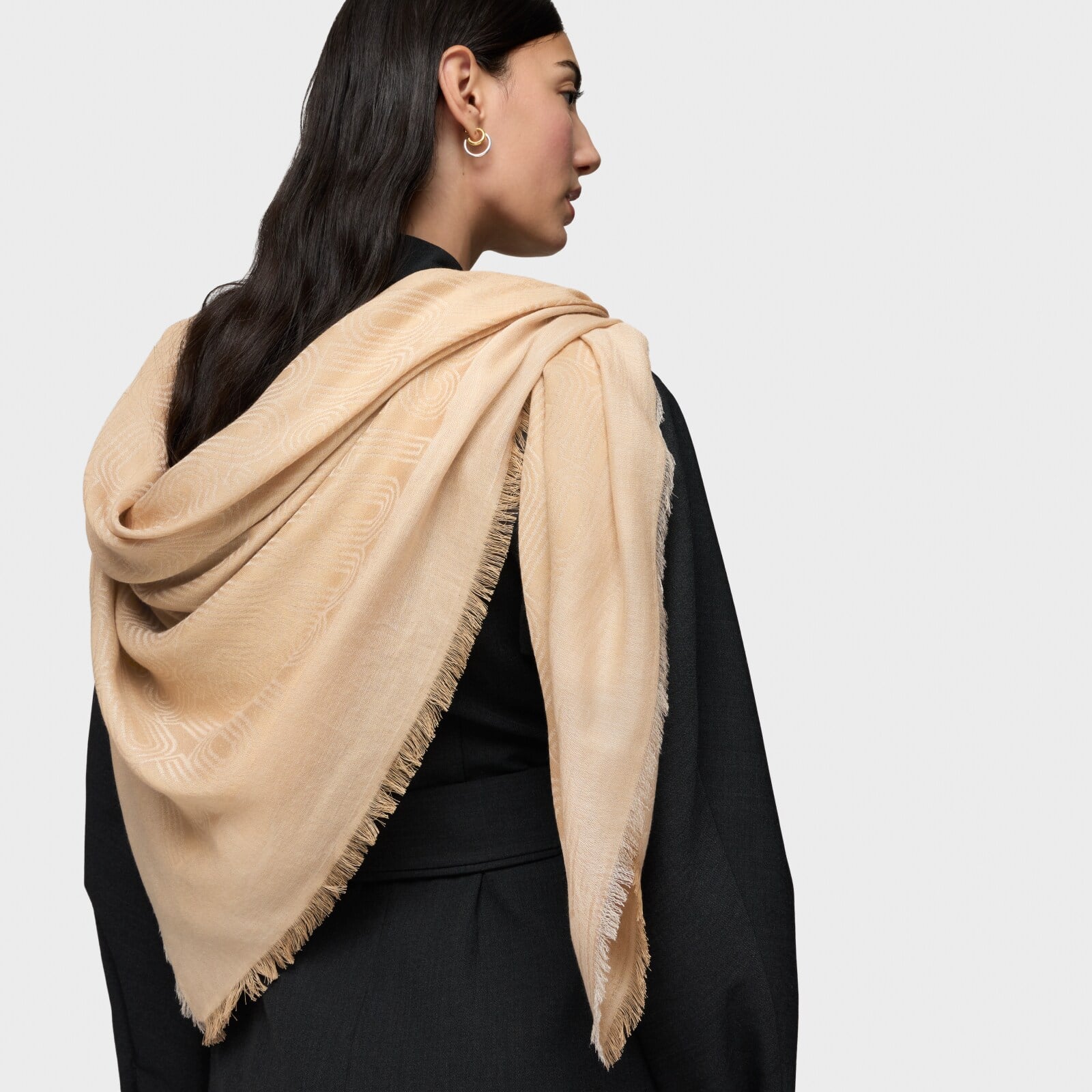 PAÑUELO TOUS SILHOUETTE JACQUARD ARENA - 3