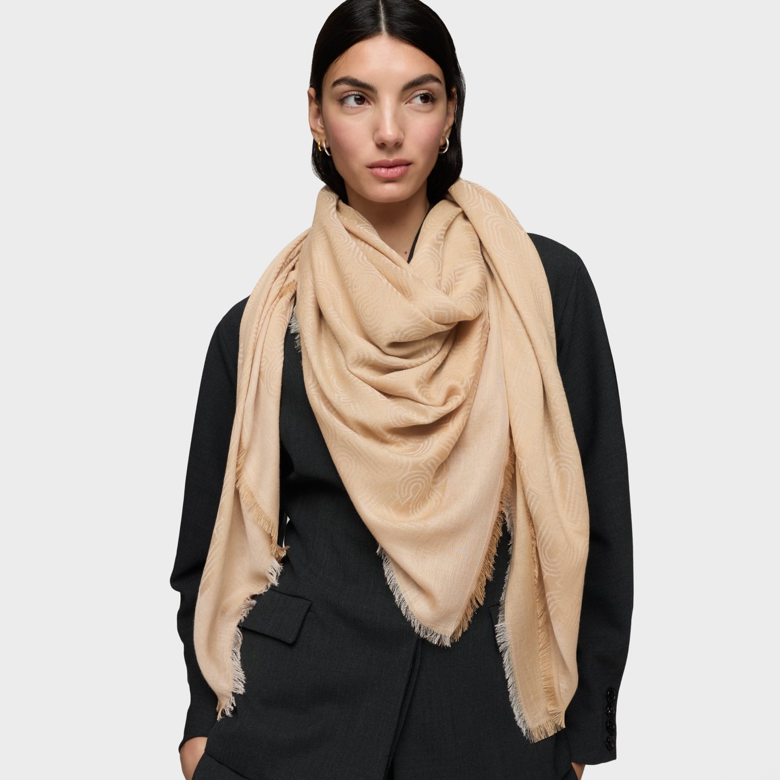 PAÑUELO TOUS SILHOUETTE JACQUARD ARENA - 4