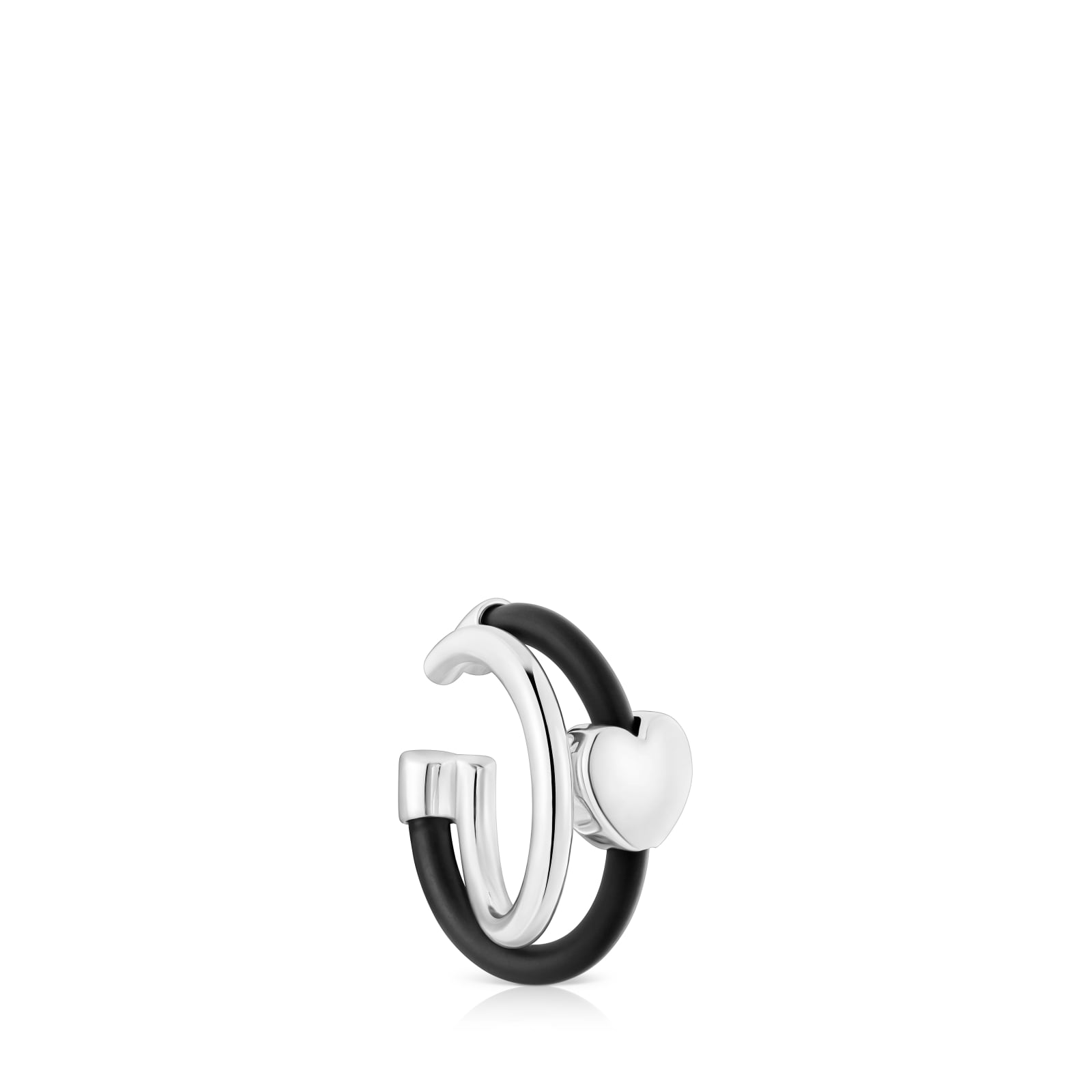 ARETE PLATA CORAZON CAUCHOBOLD MOTIF - 2