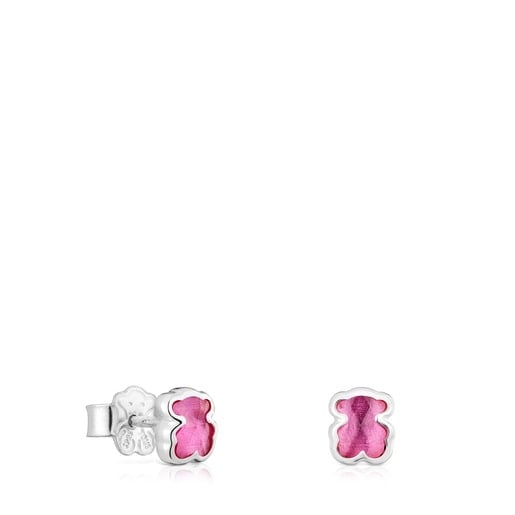 ARETE PLATA RUBI OSO ICON COLOR - 1