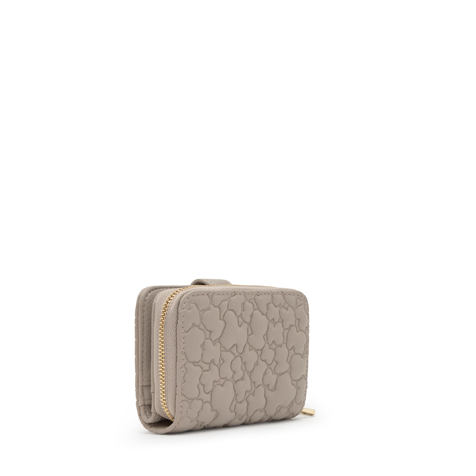 BILLETERA PEQUEÑO TOUS BRIDGE PUFFY BEAR TAUPE - 2