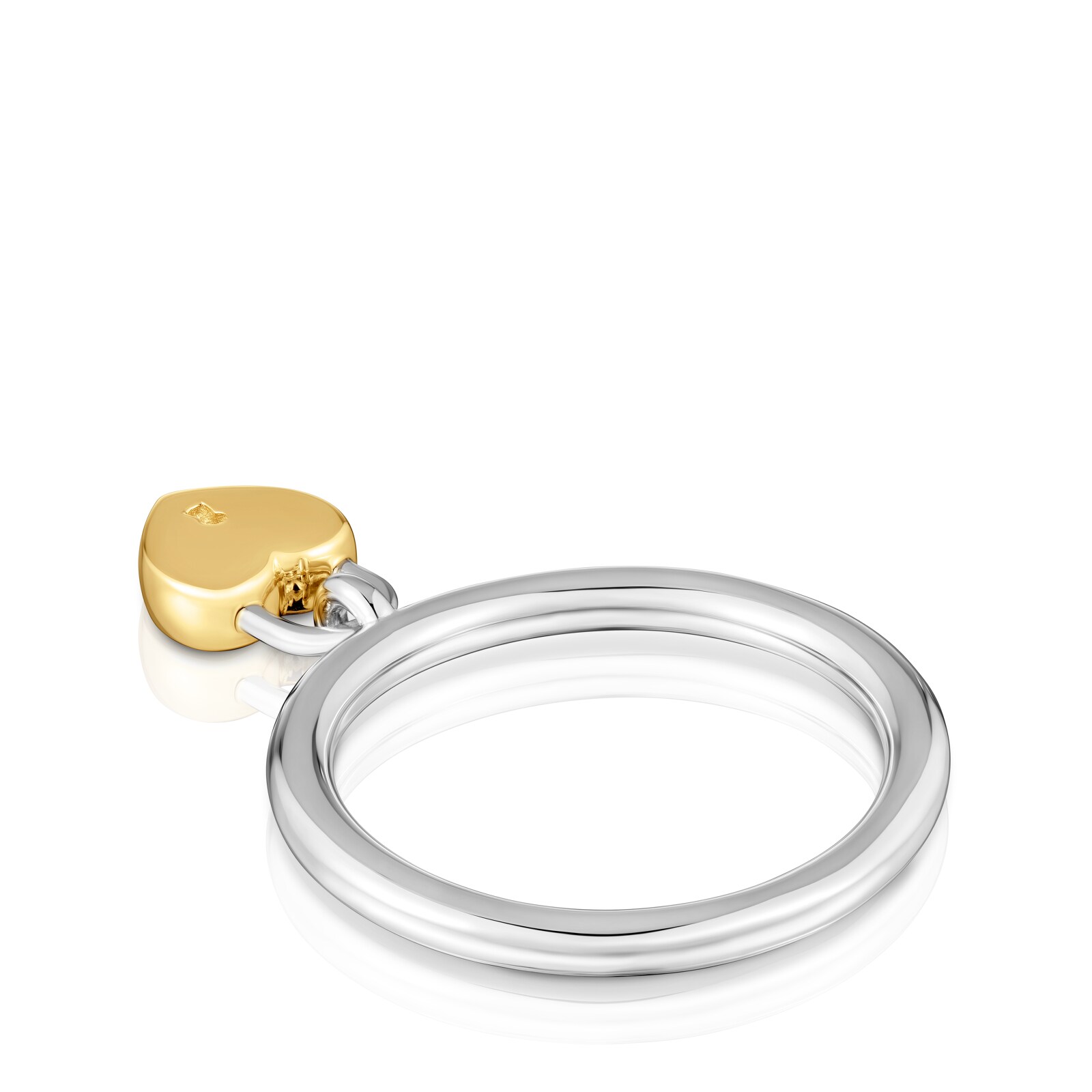 ANILLO TOUS UNLOCK MOTIVO CORAZÓN CANDADO T12 - 3