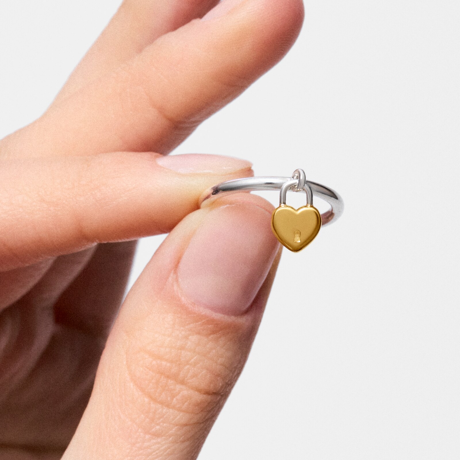 ANILLO TOUS UNLOCK MOTIVO CORAZÓN CANDADO T12 - 5