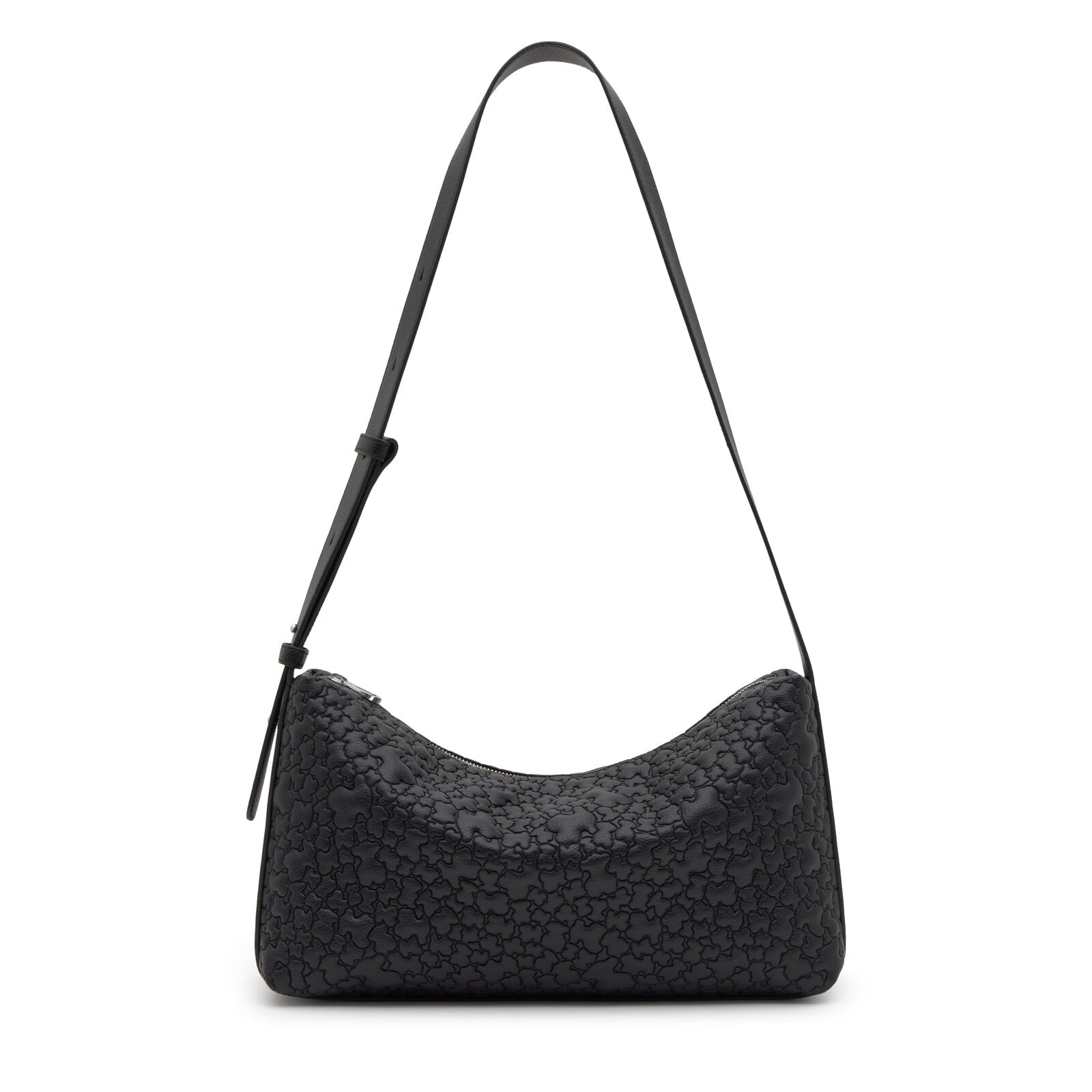 BOLSO GRANDE TOUS SACA PUFFY BEAR NEGRO - 1