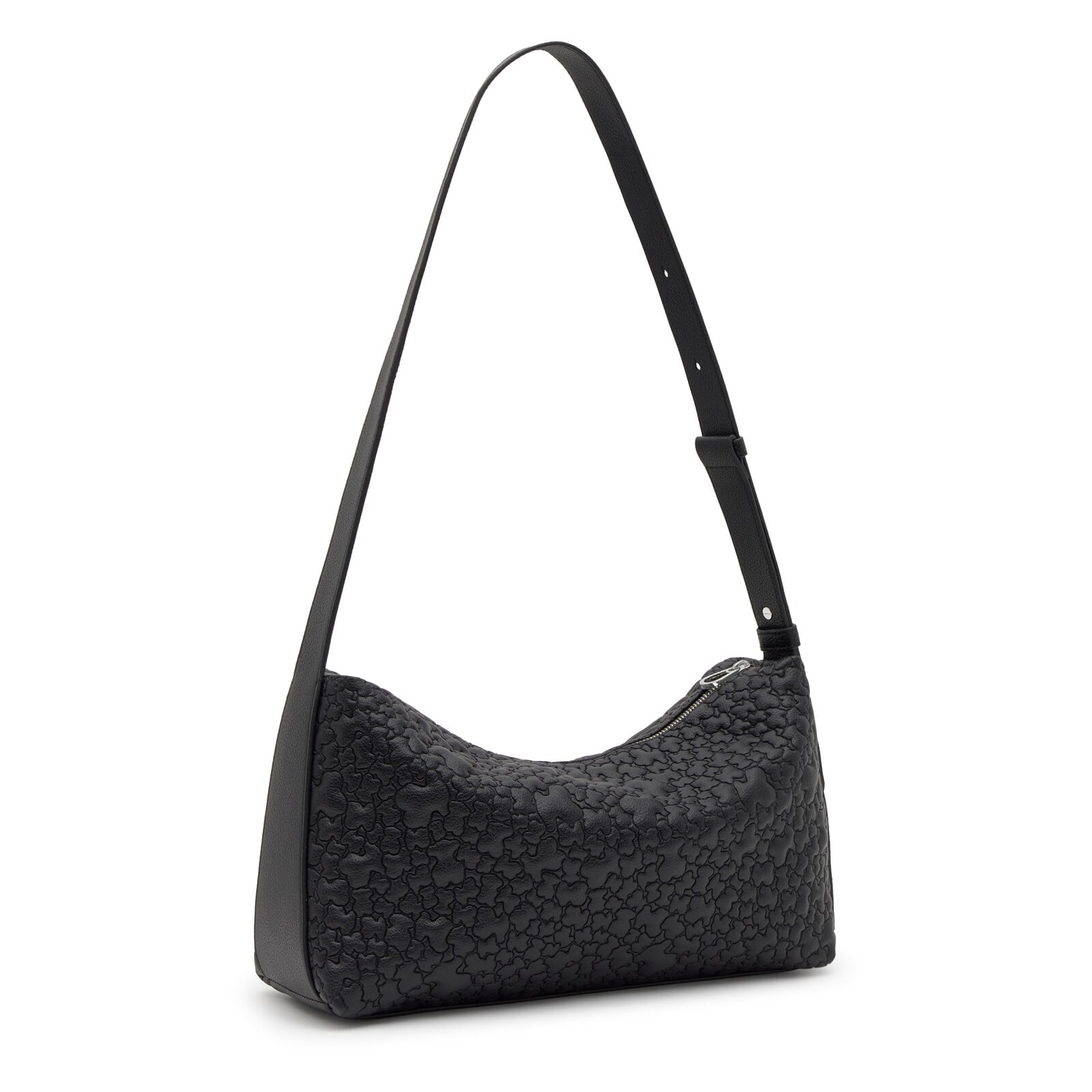 BOLSO GRANDE TOUS SACA PUFFY BEAR NEGRO - 2