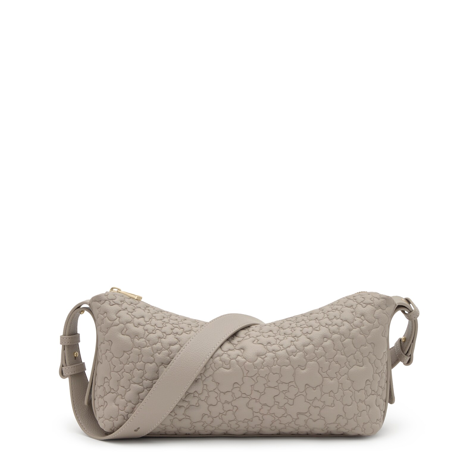 BOLSO MEDIANO TOUS PUFFY BEAR TAUPE - 1
