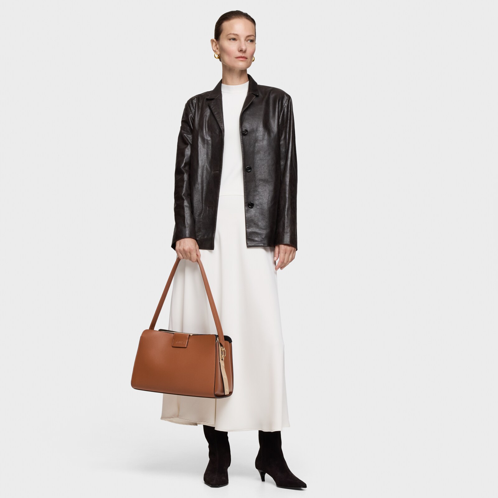 BOLSO MEDIANO TOUS CITY KAOS ICON CAMEL - 7