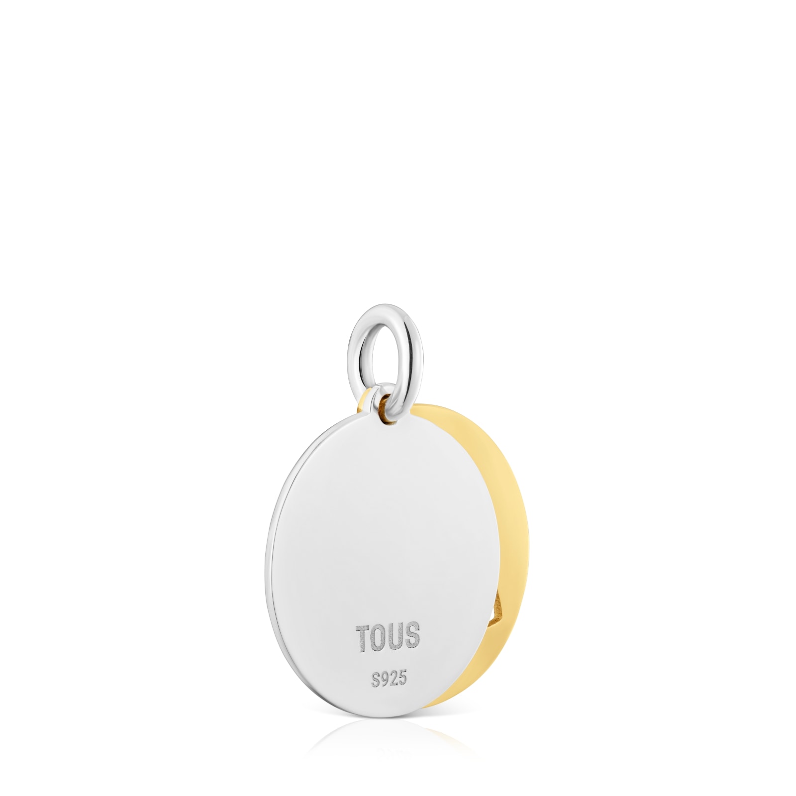 DIJE COLGANTE MAMA TOUS MEDALLA BICOLOR 18KT - 3
