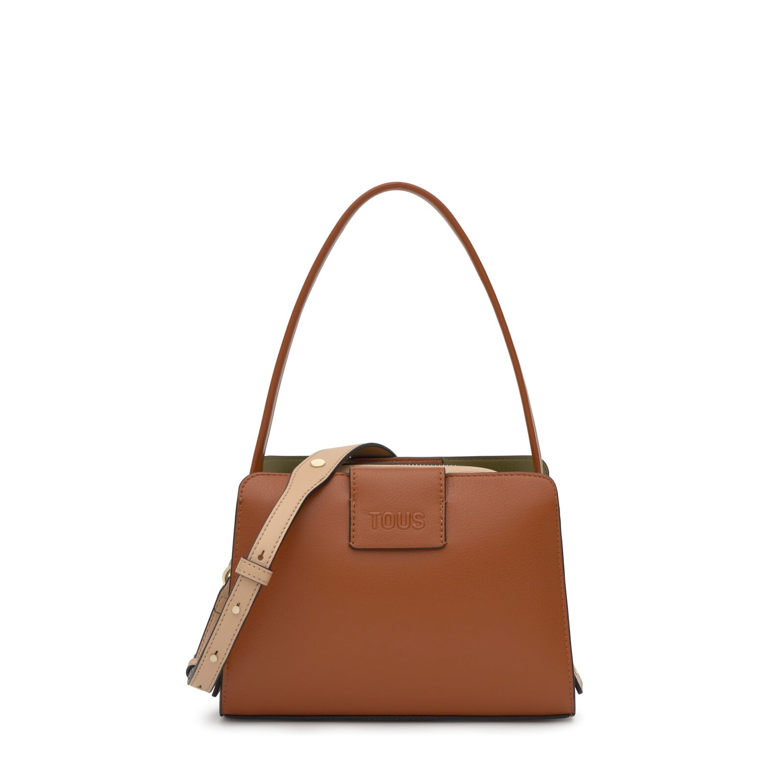 BOLSO PEQUEÑO TOUS CITY KAOS ICON CAMEL - 1