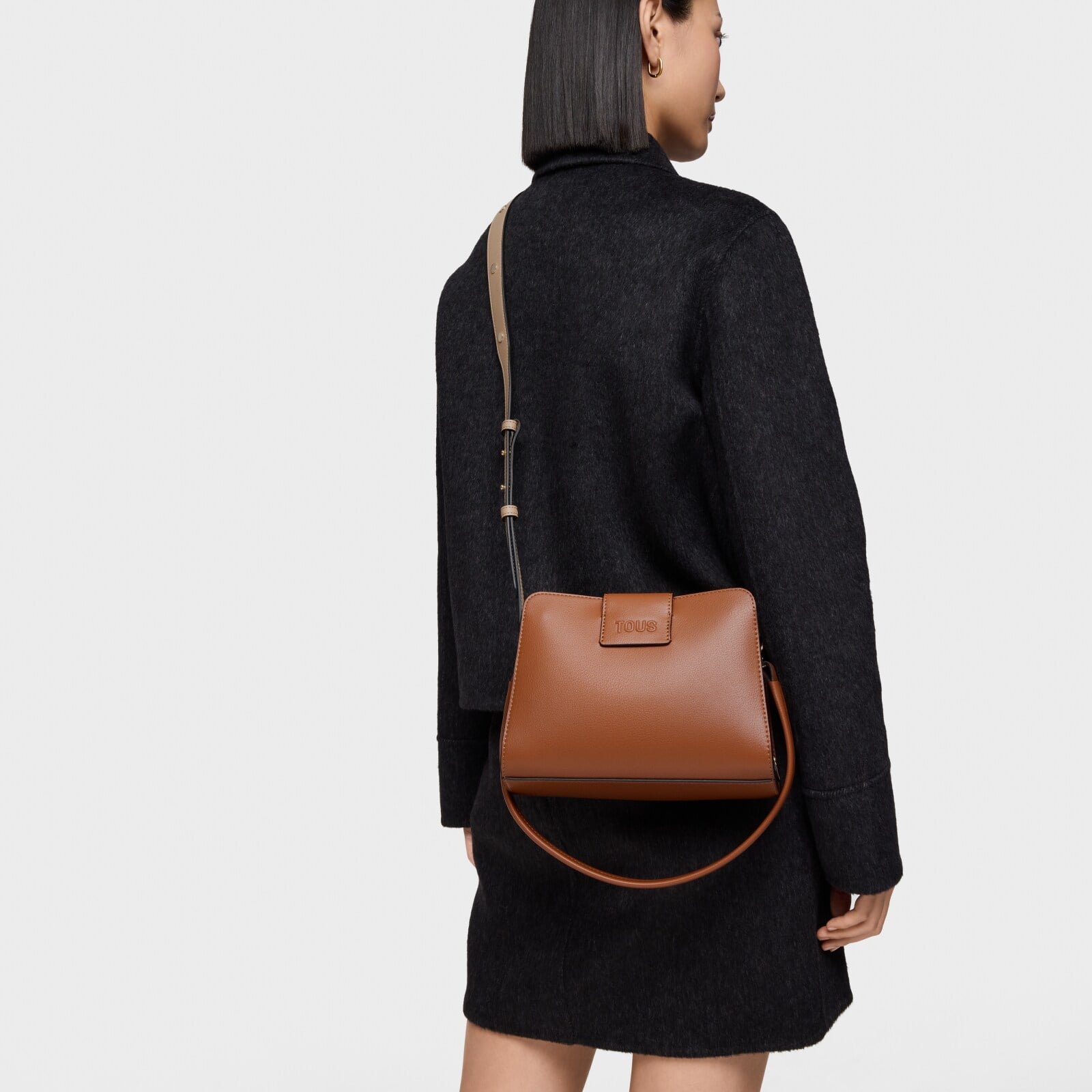 BOLSO PEQUEÑO TOUS CITY KAOS ICON CAMEL - 5