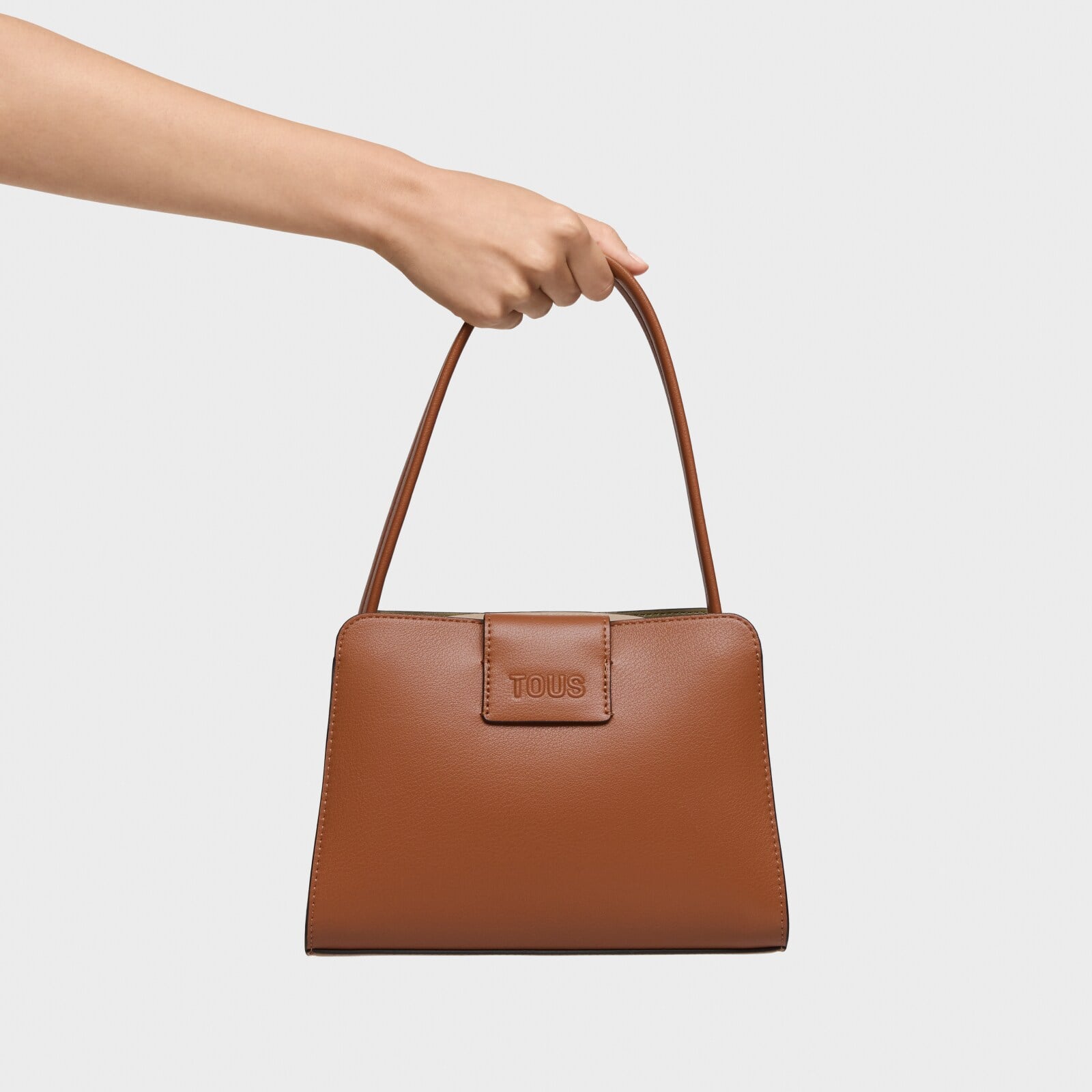 BOLSO PEQUEÑO TOUS CITY KAOS ICON CAMEL - 6