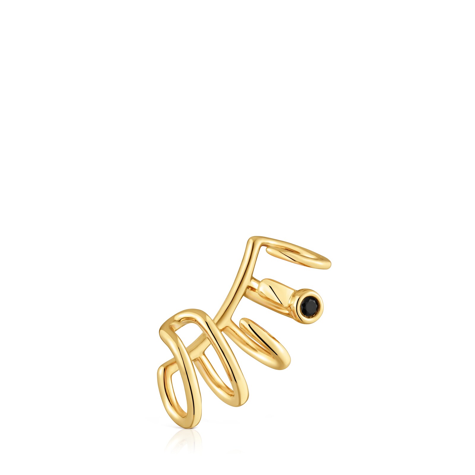 ARETES EARCUFF SIN PERFORACIÓN 1ERA LEY ESPINELA 25MM - 2