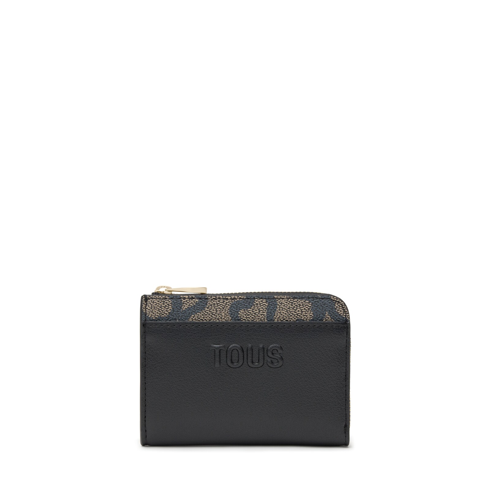 MONEDERO TARGETERO GRANDE TOUS KAOS ICON NEGRO - 1