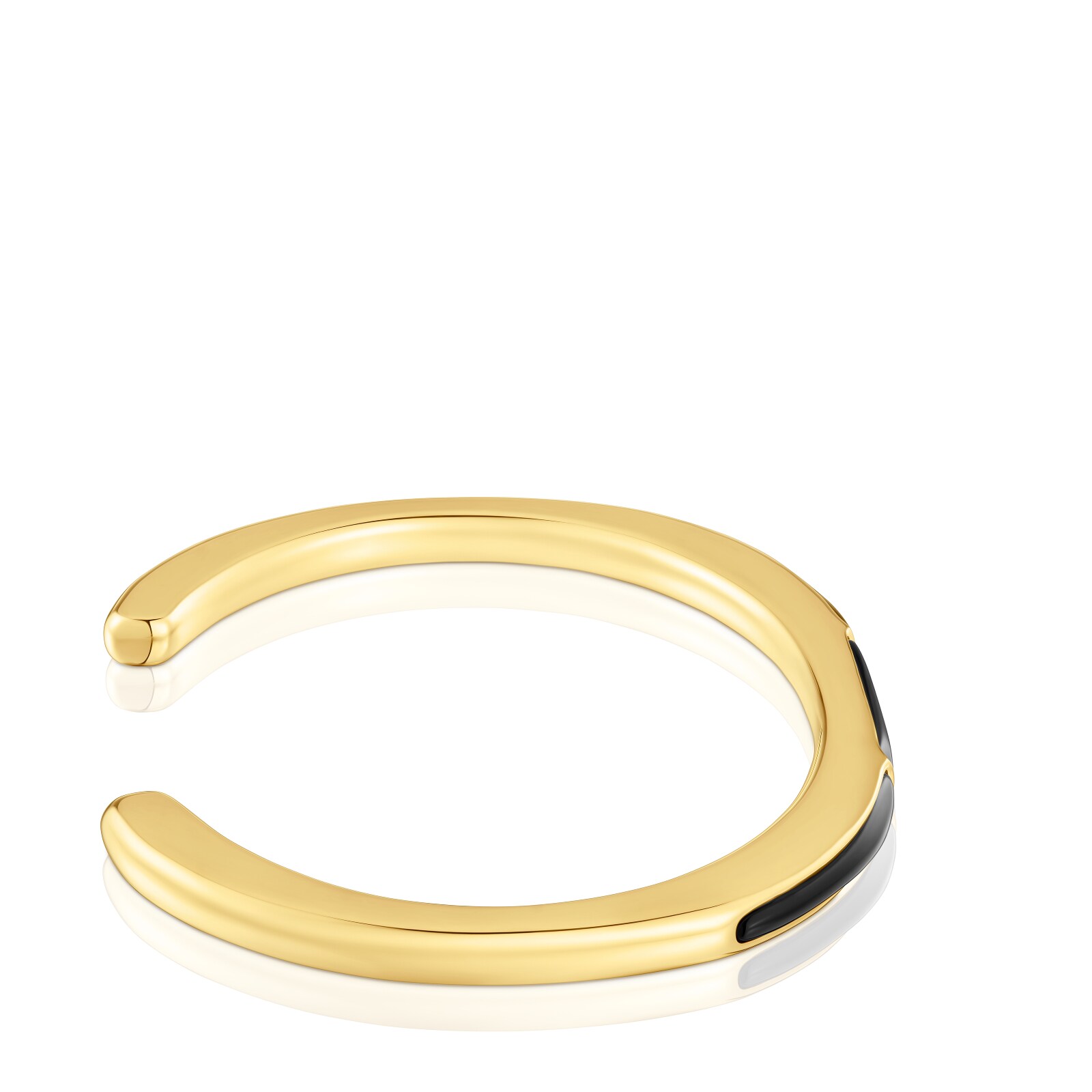 PULSERA LINE TOUS 1ERA LEY PLATA BAÑO ORO - 2