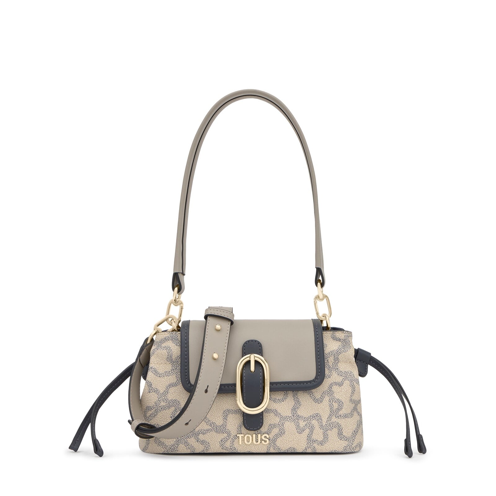 BOLSO PEQUEÑO TOUS KAOS ICON TAUPE - 1