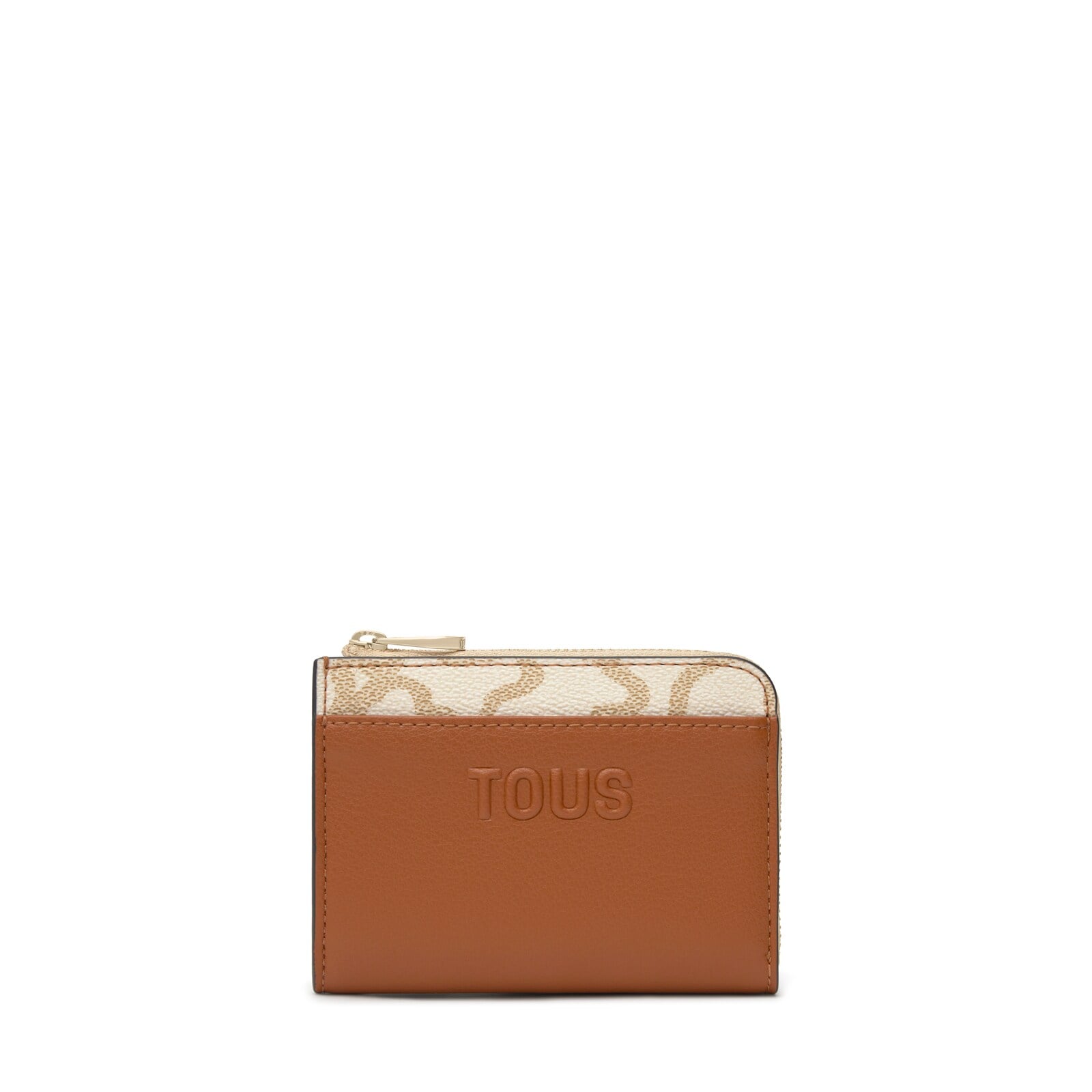 MONEDERO TARGETERO GRANDE TOUS KAOS ICON CAMEL - 1
