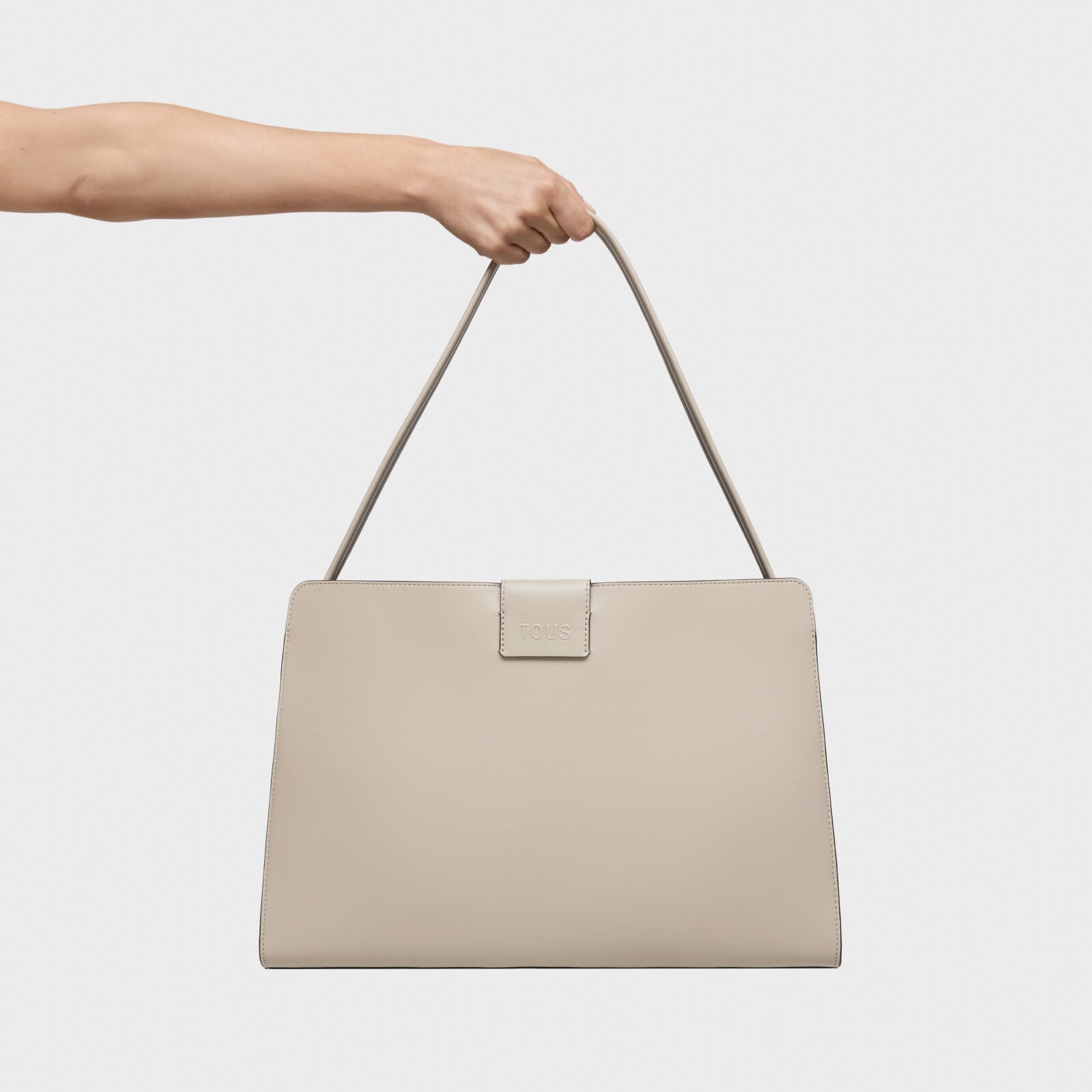 BOLSO GRANDE TOUS CITY KAOS ICON TAUPE - 5