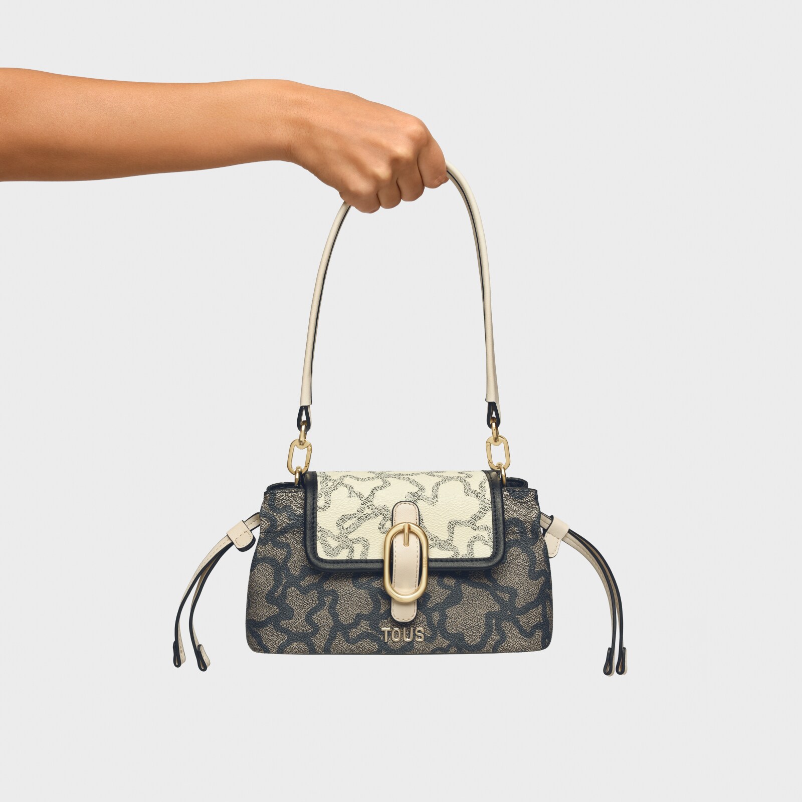 BOLSO PEQUEÑO TOUS KAOS ICON NEGRO - 4