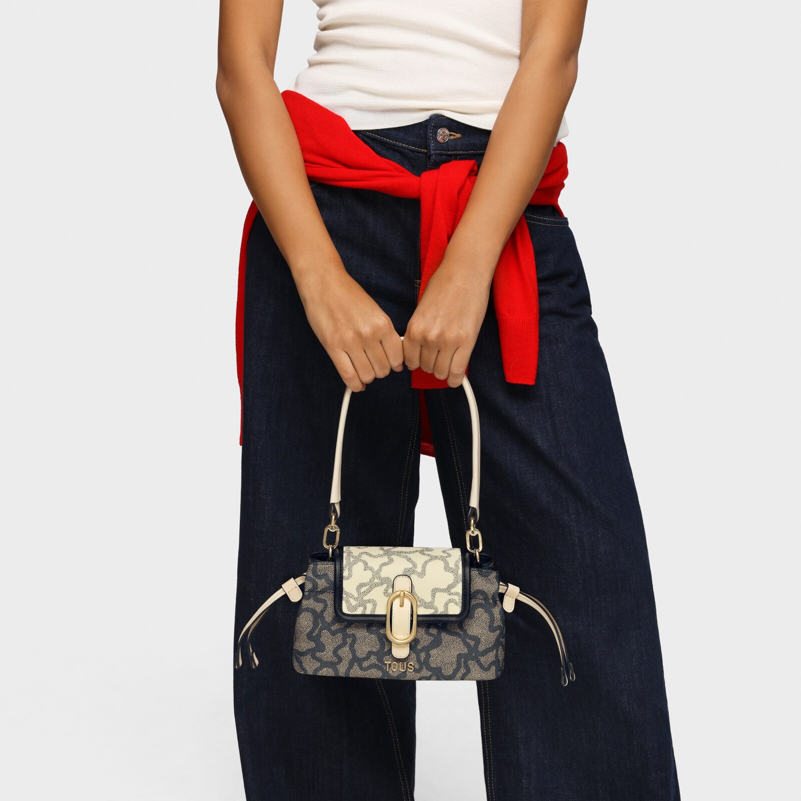 BOLSO PEQUEÑO TOUS KAOS ICON NEGRO - 6