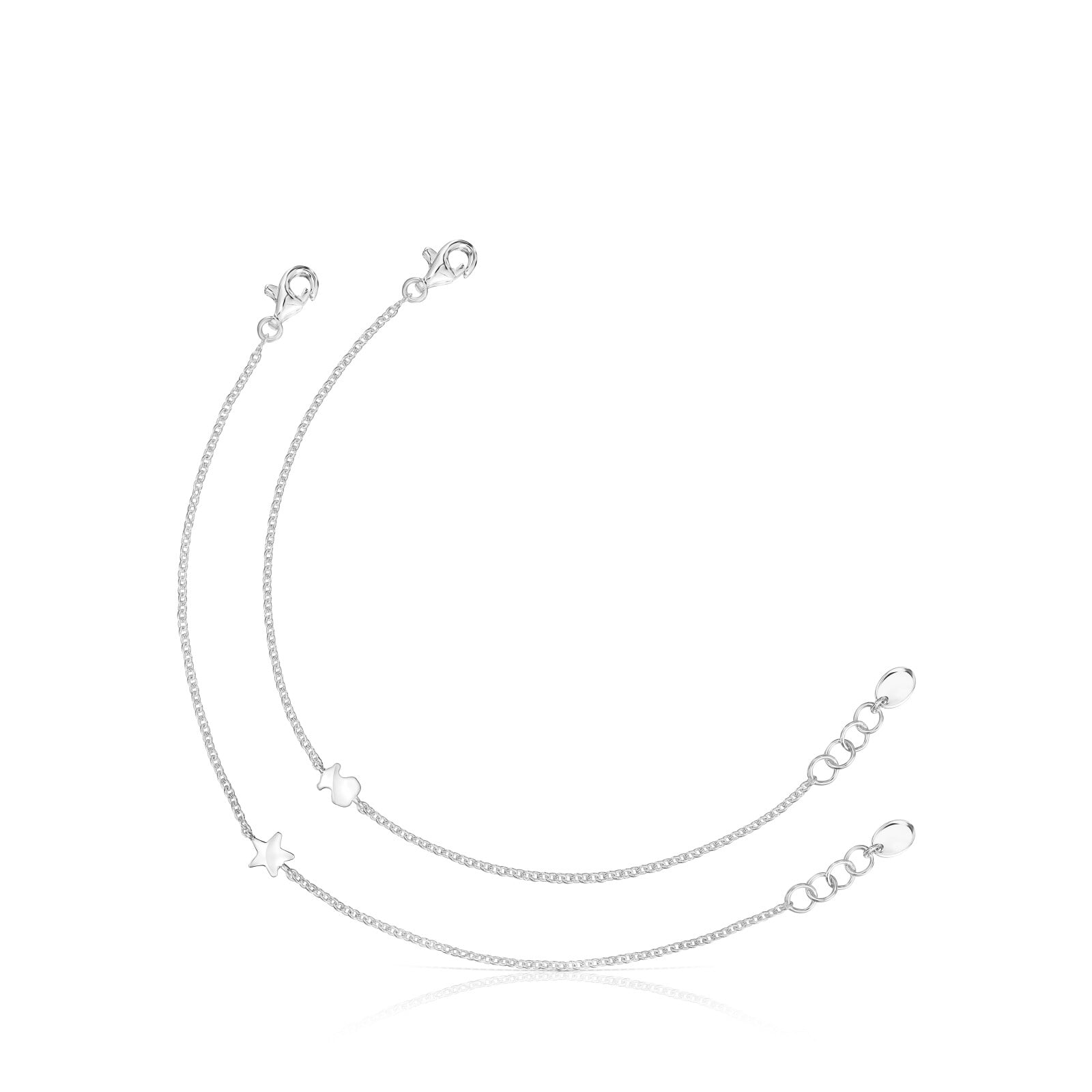 PACK 2 PULSERAS PLATA 1ªLEY - 1