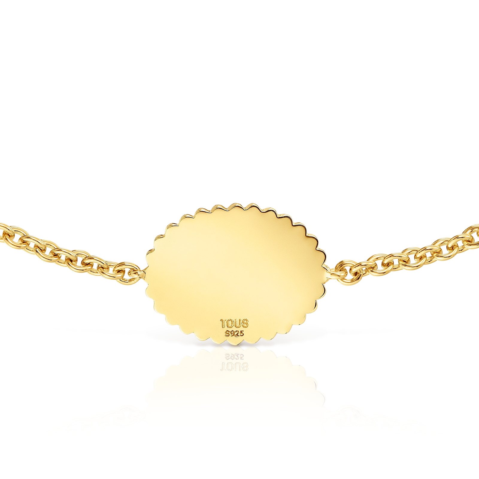 PULSERA PLATA 1ªLEY BAÑO PLACA MOM 17CM - 4