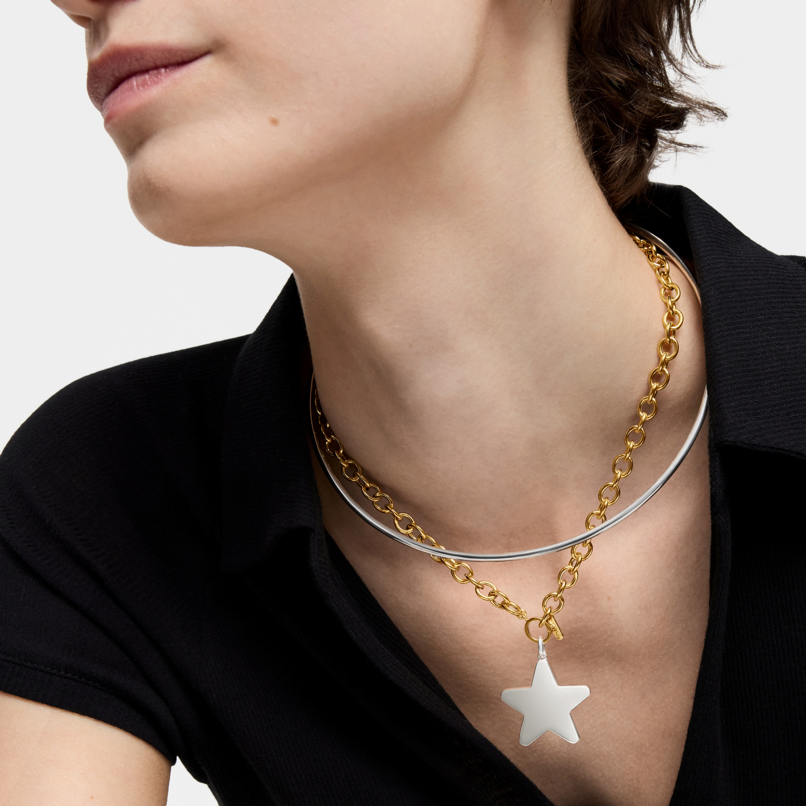 COLGANTE PLATA 1ªLEY ESTRELLA 29MM - 6