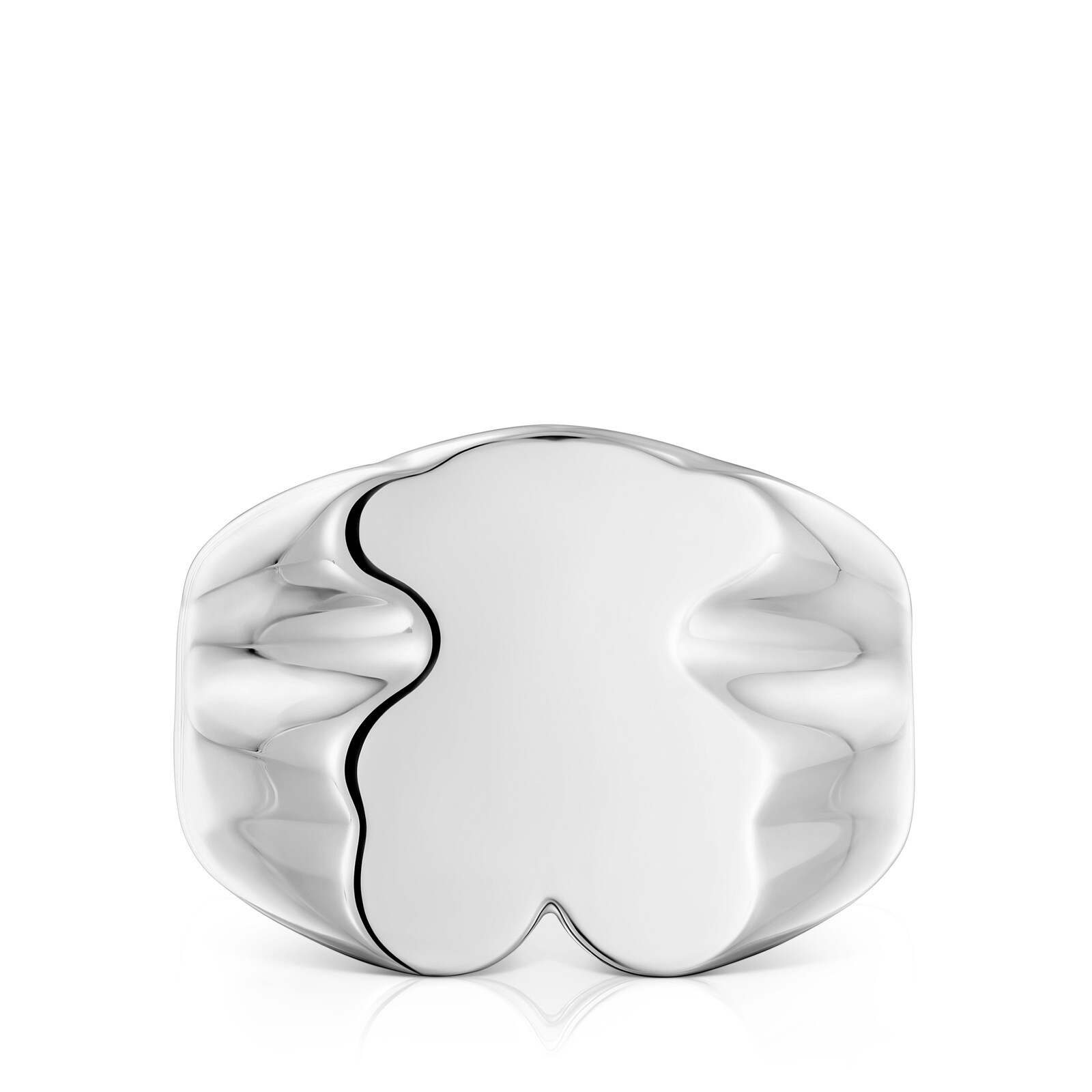 ANILLO SELLO DE PLATA OSO 15 MM  SWEET DOLLS - 4