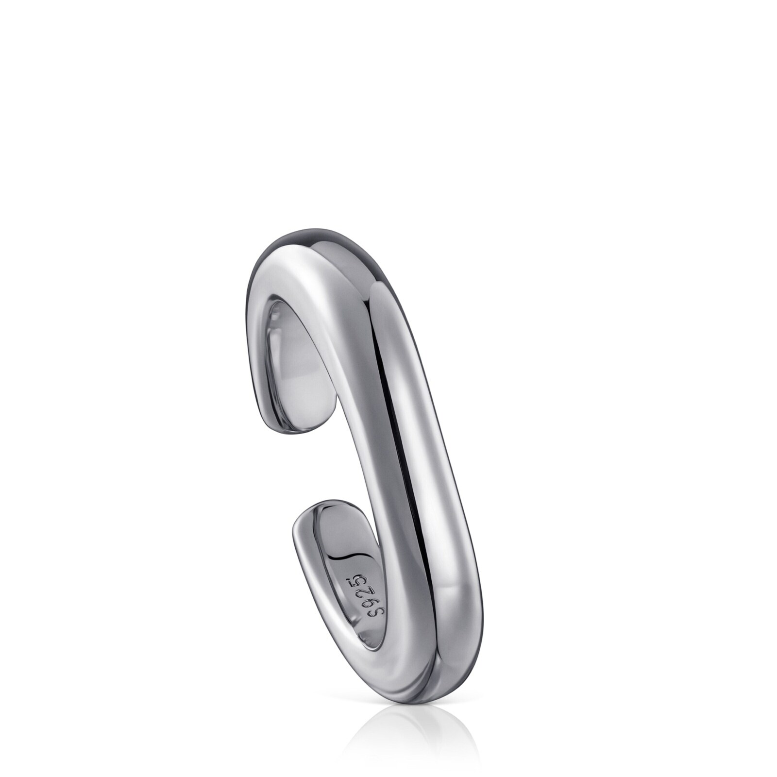 ANILLO ABIERTO DE PLATA DARK SILVER LINE - 1