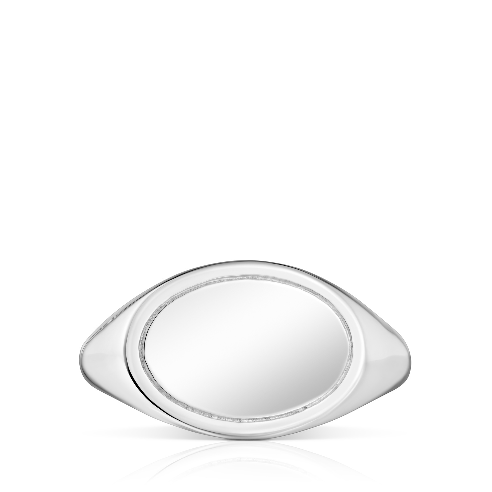ARO SELLO DE PLATA 14MM TALLA 14 - 4