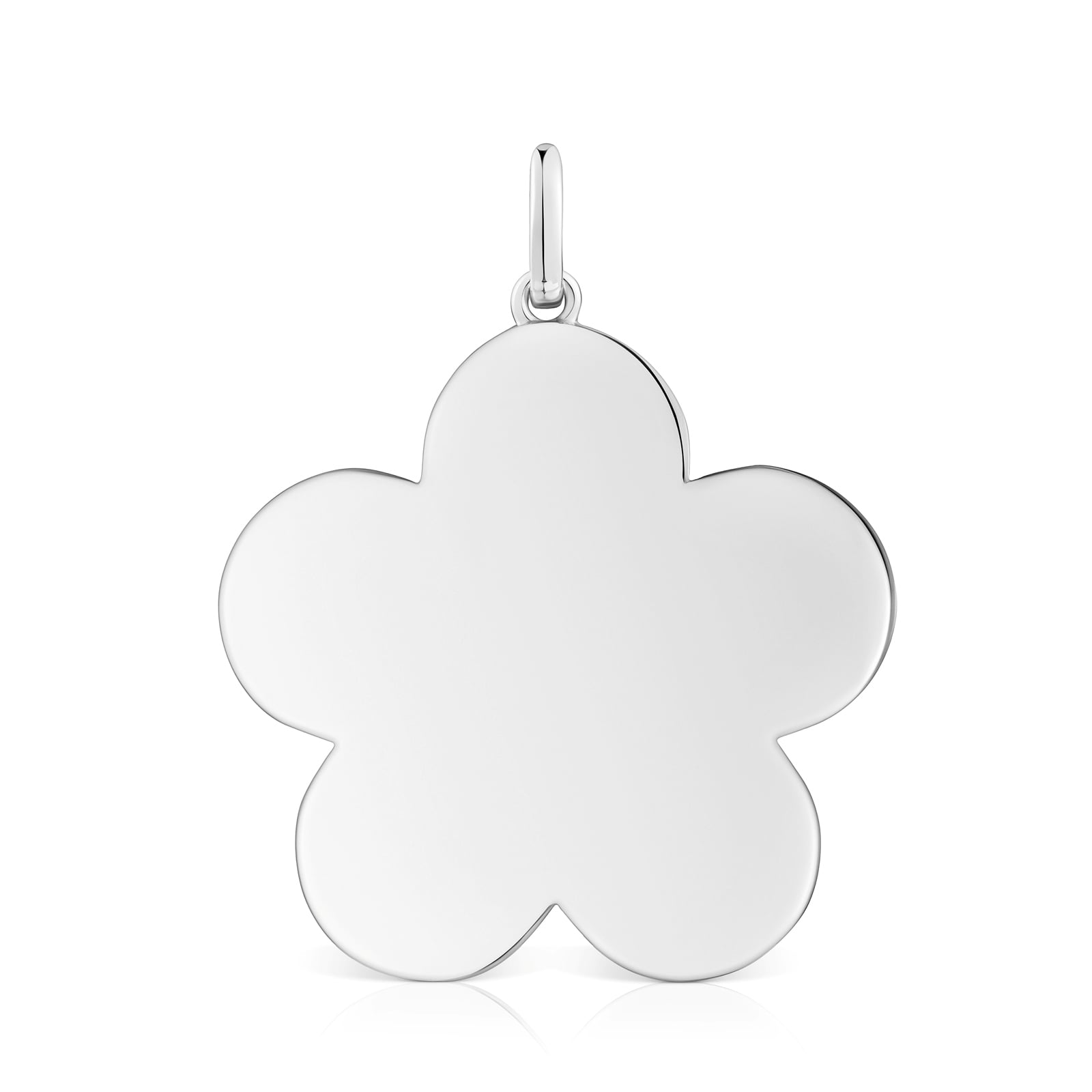 COLGANTE PLATA 1ªLEY FLOR 29MM - 1