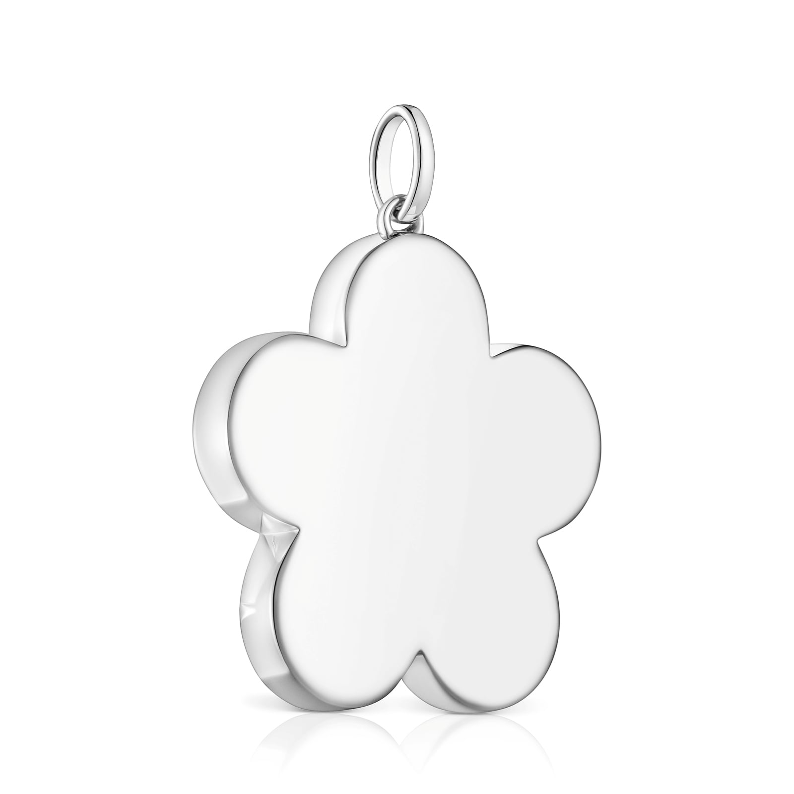 COLGANTE PLATA 1ªLEY FLOR 29MM - 2