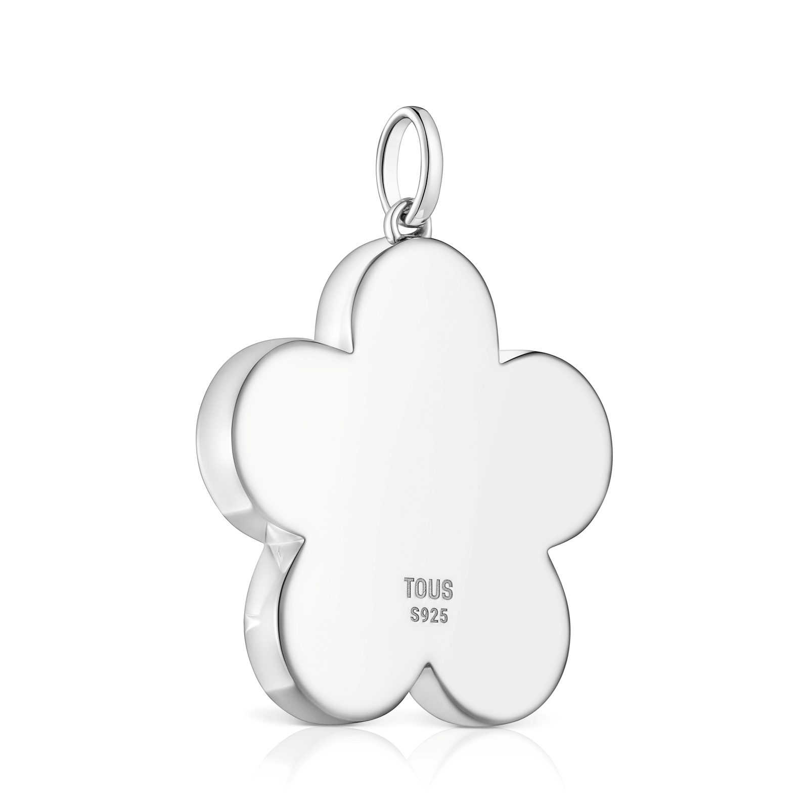 COLGANTE PLATA 1ªLEY FLOR 29MM - 3