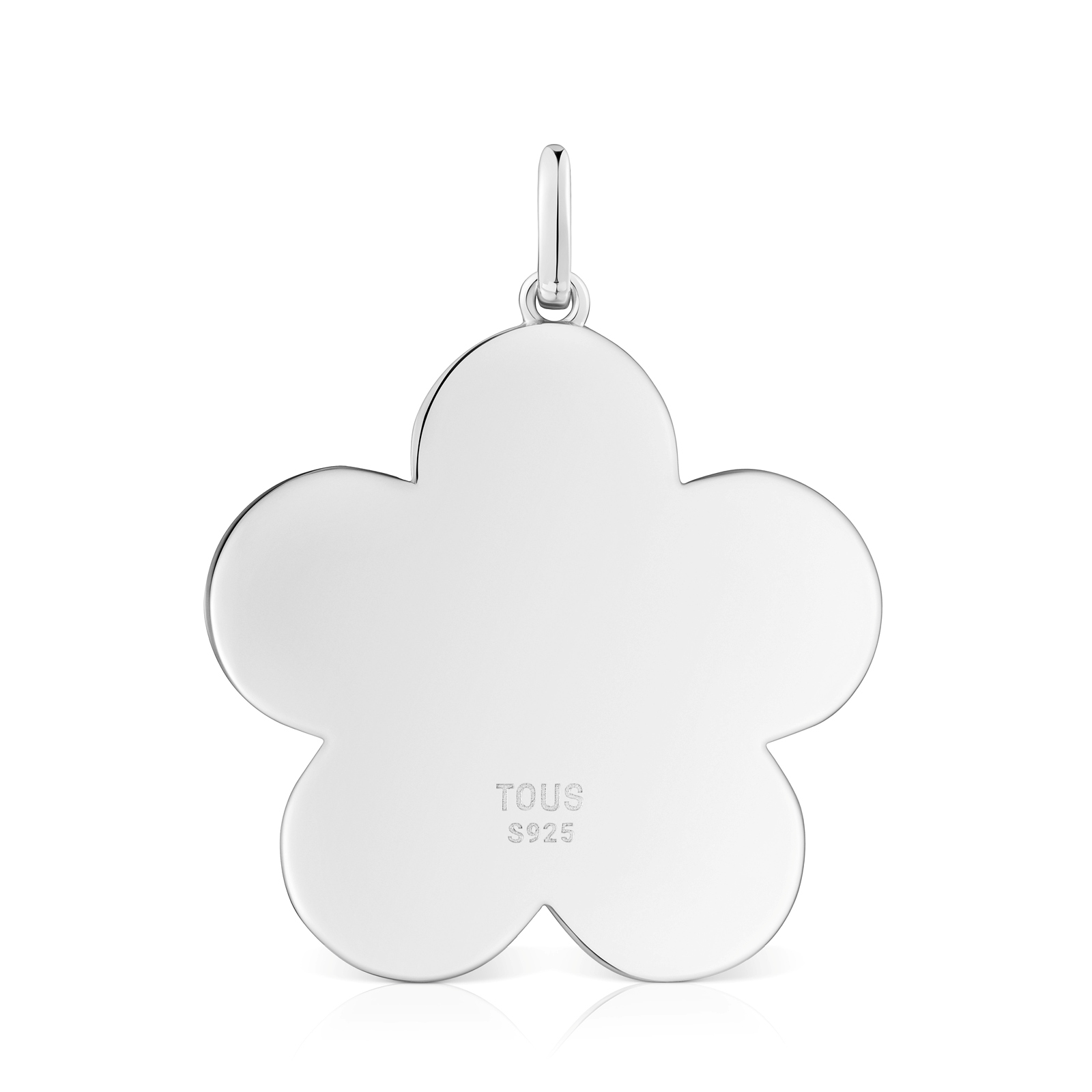 COLGANTE PLATA 1ªLEY FLOR 29MM - 4