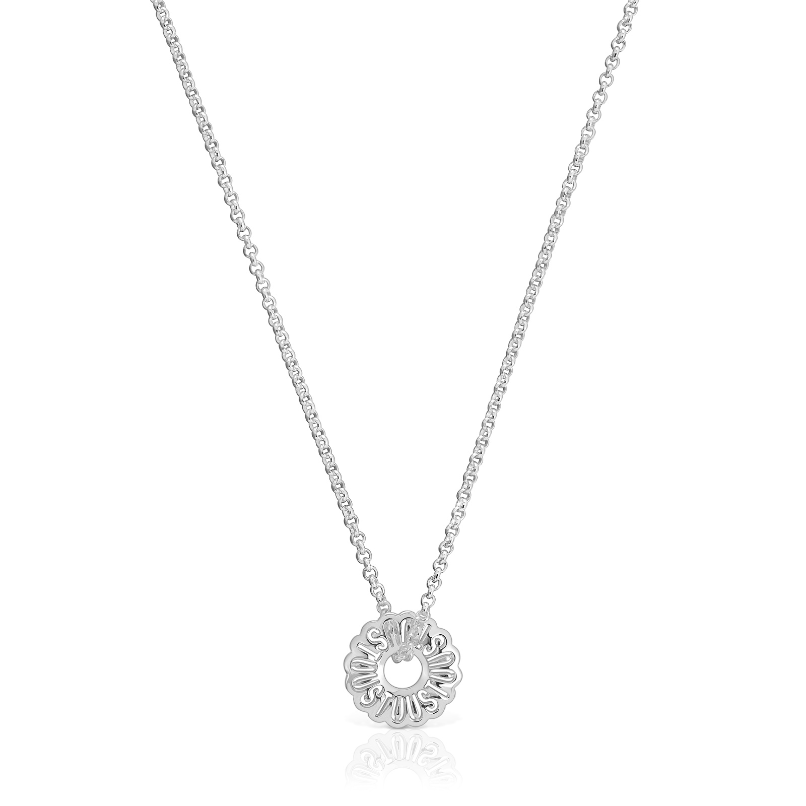 COLLAR CORTO DE PLATA MIRANDA - 1