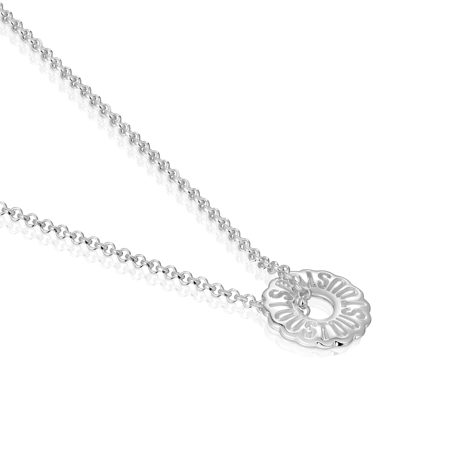COLLAR CORTO DE PLATA MIRANDA - 3